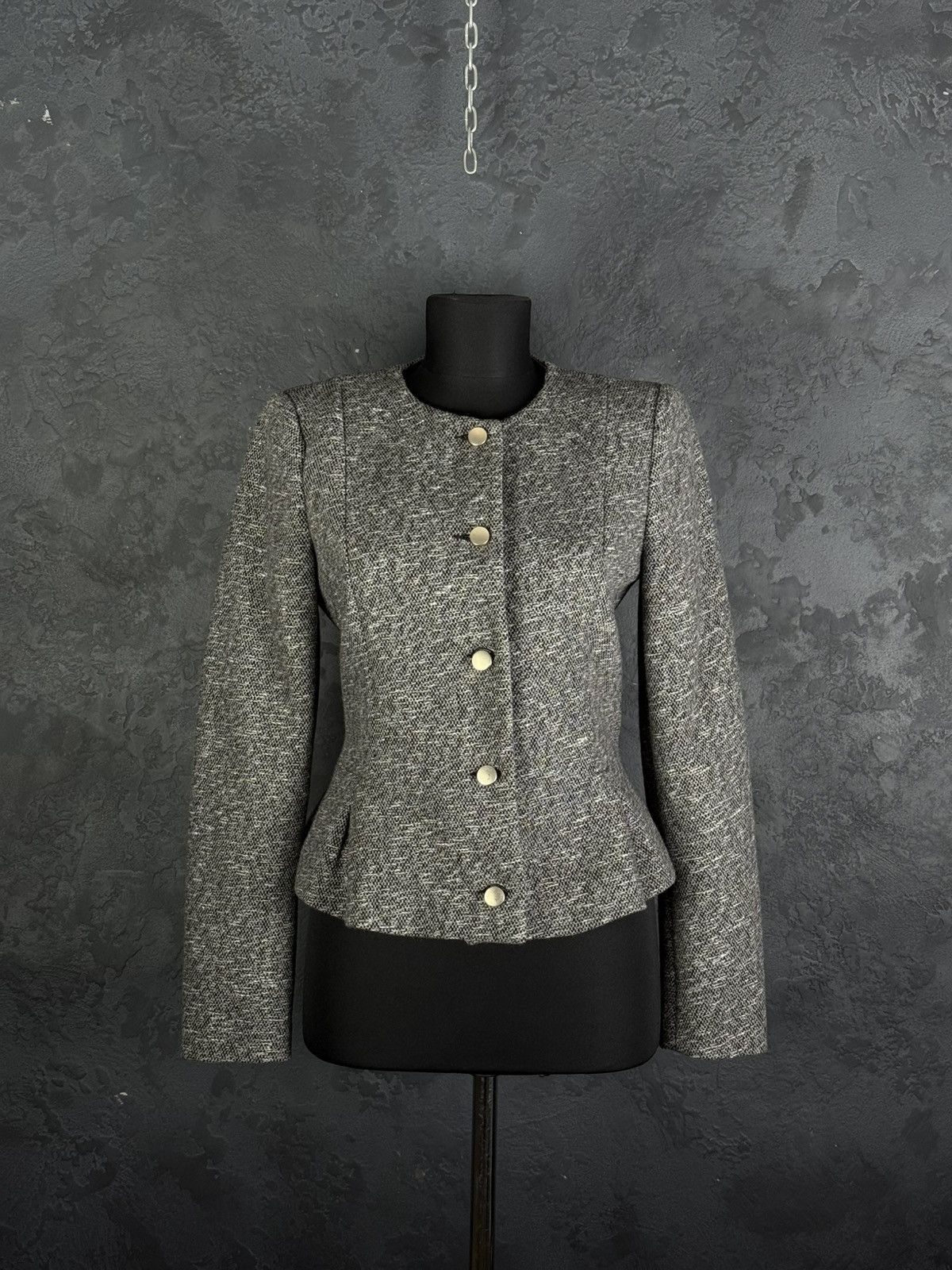Armani Collezioni Armani Jeans Giorgio Wool Blend Blazer Vintage Womens 44 Size M / US 6-8 / IT 42-44 - 1 Thumbnail