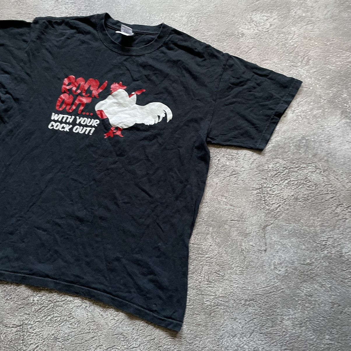 Vintage Vintage Y2K Graphic Tee Dirty Humor Faded Black Skate Boxy L Size US L / EU 52-54 / 3 - 2 Thumbnail