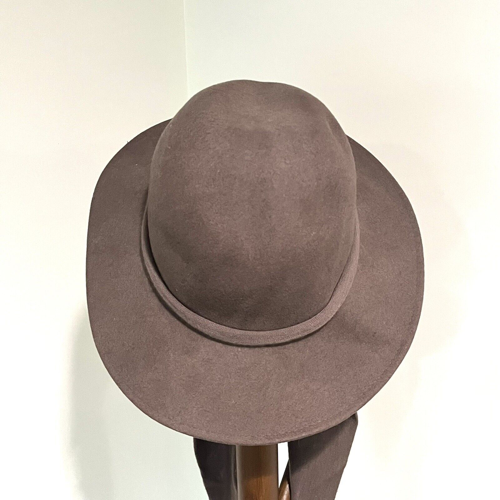 Other Geo W Bollman Co Doeskin Felt Wool Womens Hat Attached Scarf Size ONE SIZE - 6 Thumbnail