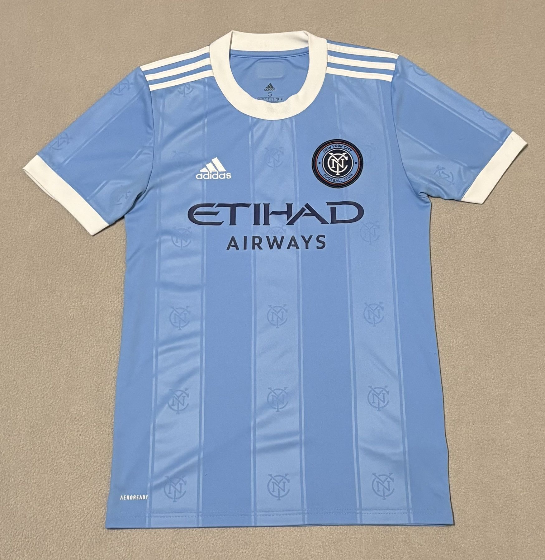 Adidas New York City FC 2021 Adidas Soccer Jersey Size S Size US S / EU 44-46 / 1 - 5 Thumbnail