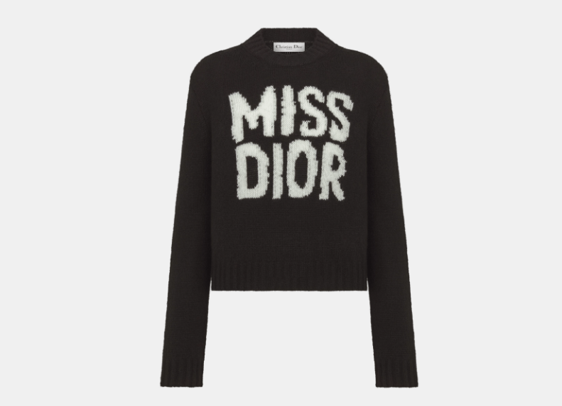 o1w1db11225 454S57 Sweater in Black/White