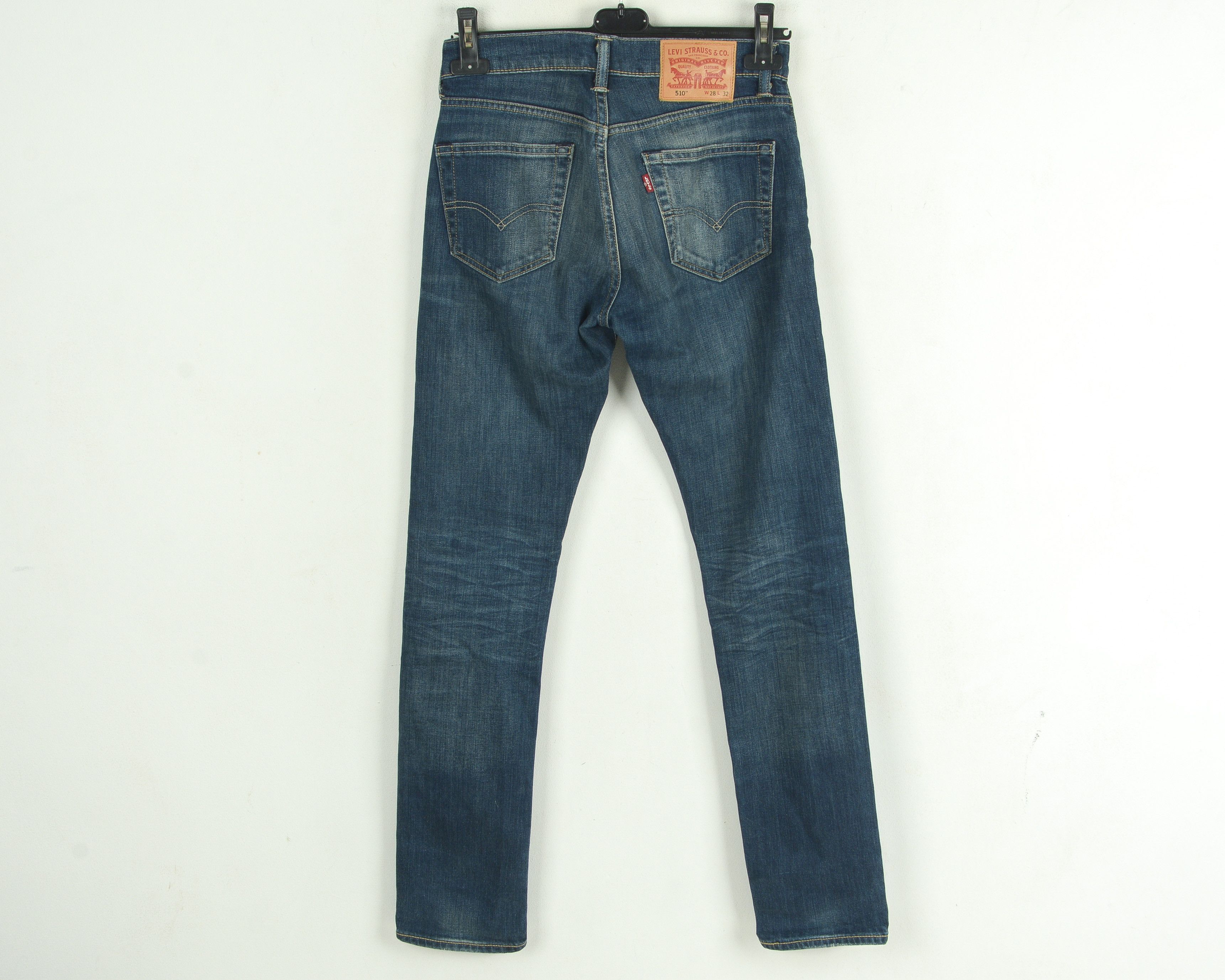 Levi's 510 W28 L32 Jeans Denim Pants Trousers Skinny Zip Fly Size US 28 / EU 44 - 3 Thumbnail