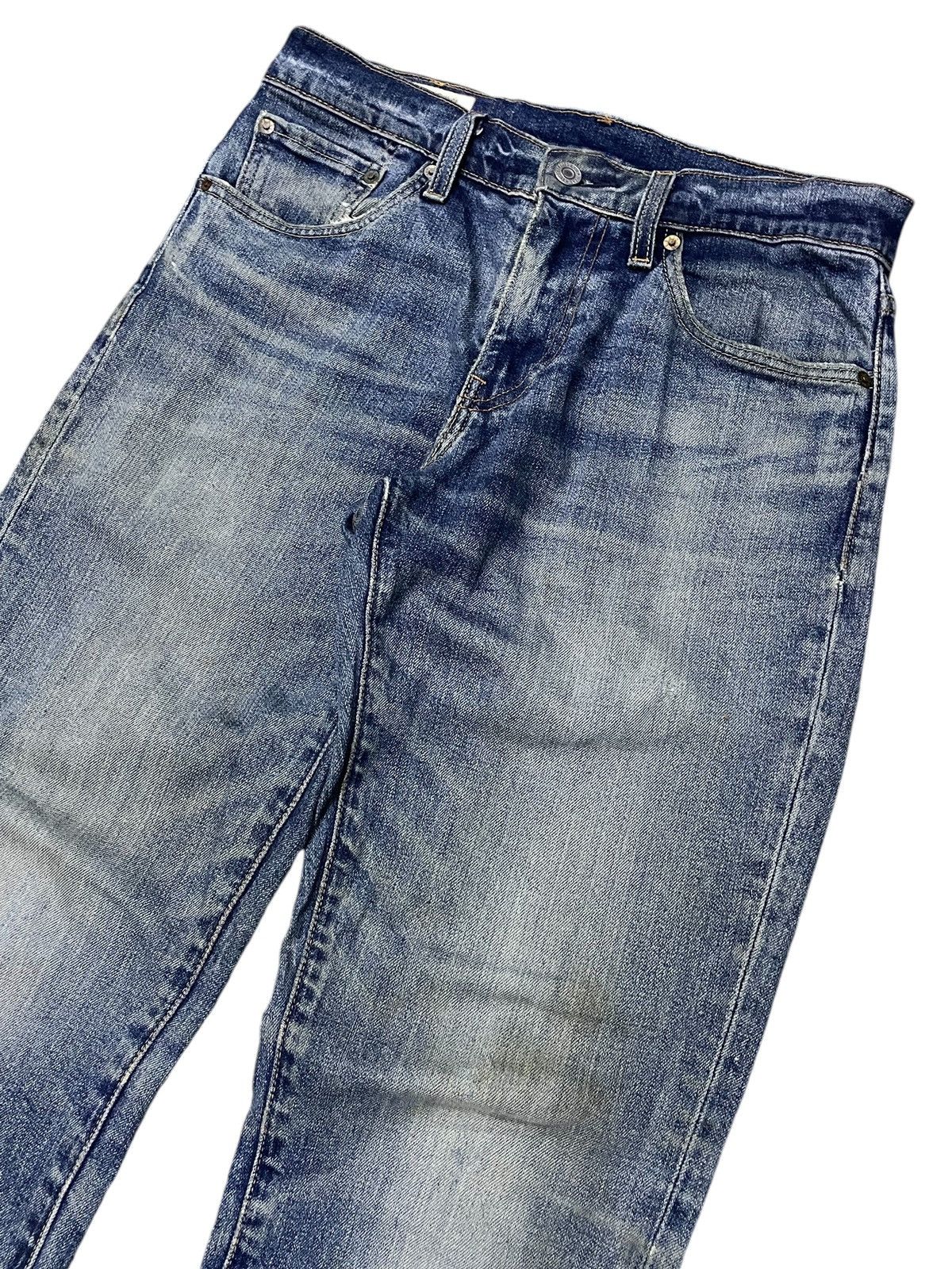 LVC × Levi's × Levi's Made & Crafted Vintage Levis Big E 511 Loose Tapered Leg Distressed Jeans Size US 30 / EU 46 - 3 Thumbnail