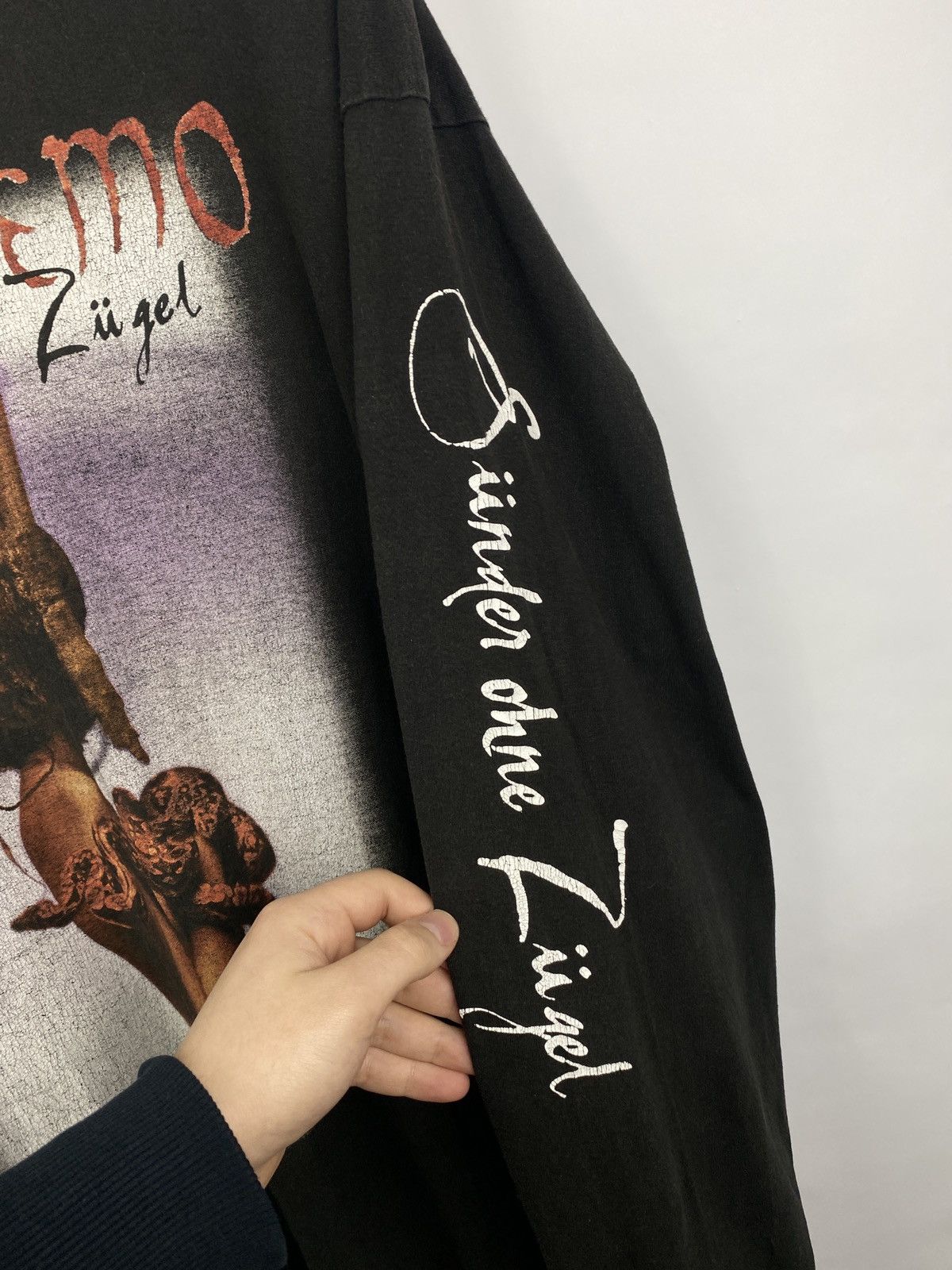 Band Tees 🇩🇪 Vintage 90s In Extremo Rock Band Germany Long Sleeve Hype Size US XL / EU 56 / 4 - 6 Thumbnail