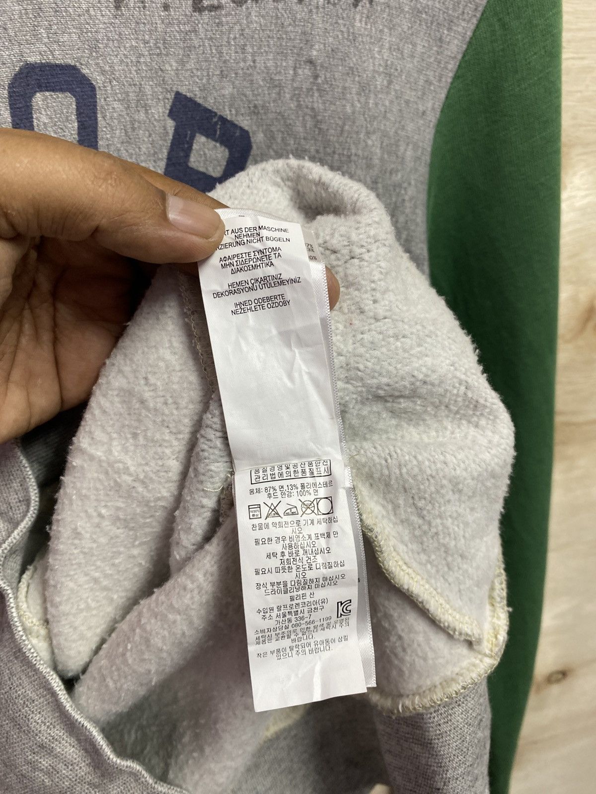 Polo Ralph Lauren Polo Ralph Lauren limited edition patchwork hoodie. Size US XS / EU 42 / 0 - 11 Thumbnail