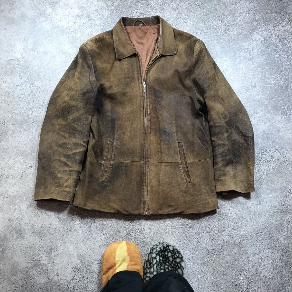 If Six Was Nine VINTAGE LEATHER JACKET JAPAN STREETWEAR NAPOLEON STYLE Size US L / EU 52-54 / 3 - 1 Thumbnail