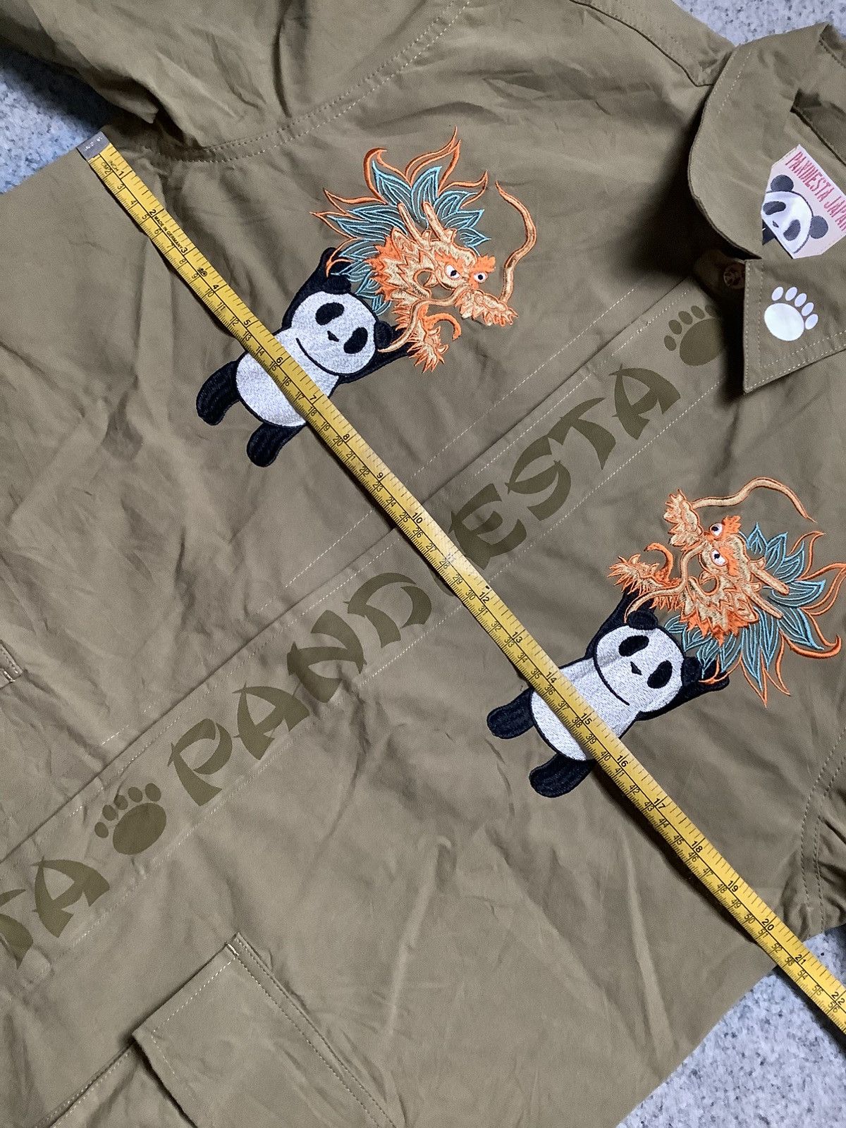 Edifice Japan × Japanese Brand Rare Pandiesta Dragon Sukajan Japanese Brand Size US L / EU 52-54 / 3 - 19 Thumbnail
