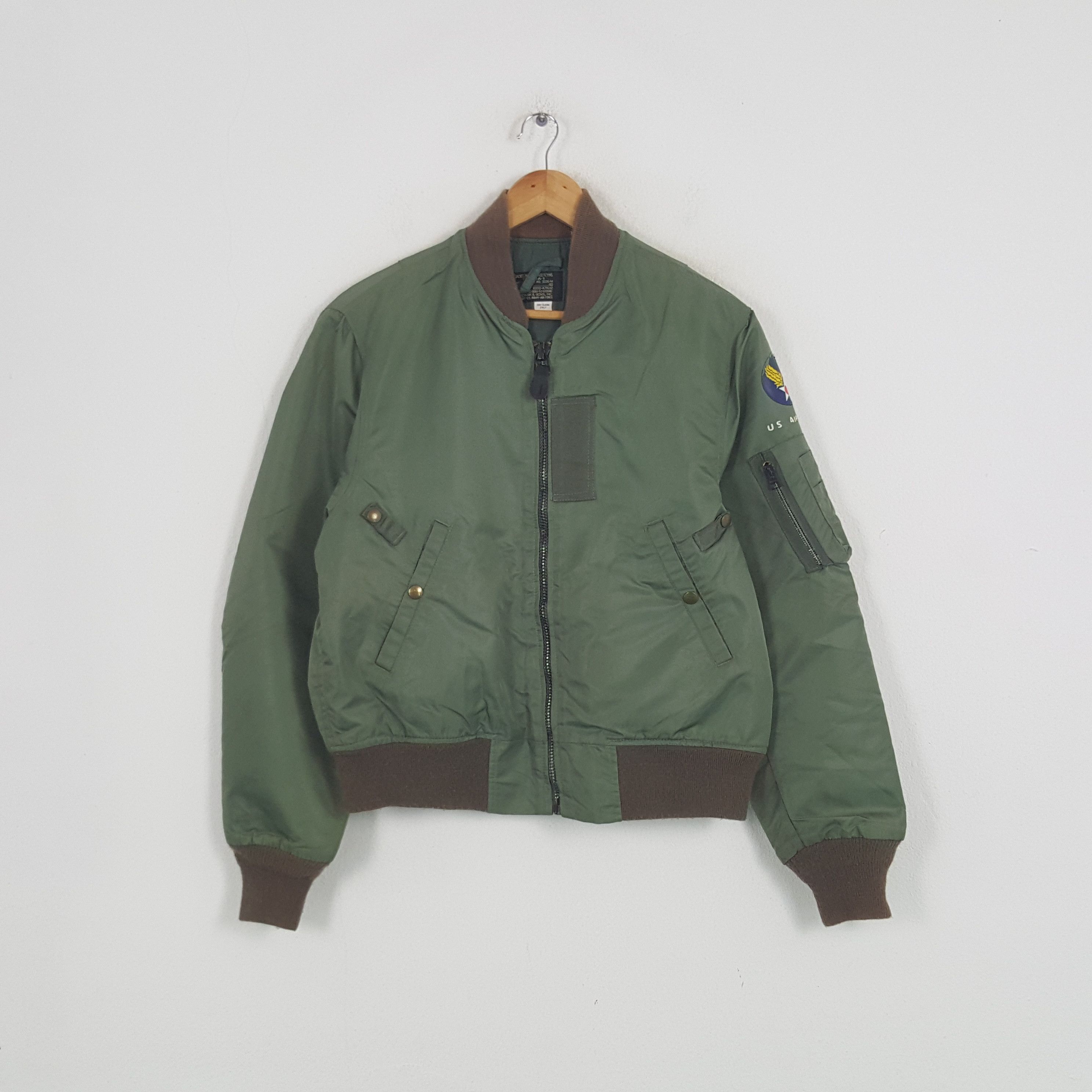 If Six Was Nine × Vintage Vintage Us Air Force Utility Style Bombers Jacket Size US L / EU 52-54 / 3 - 4 Thumbnail