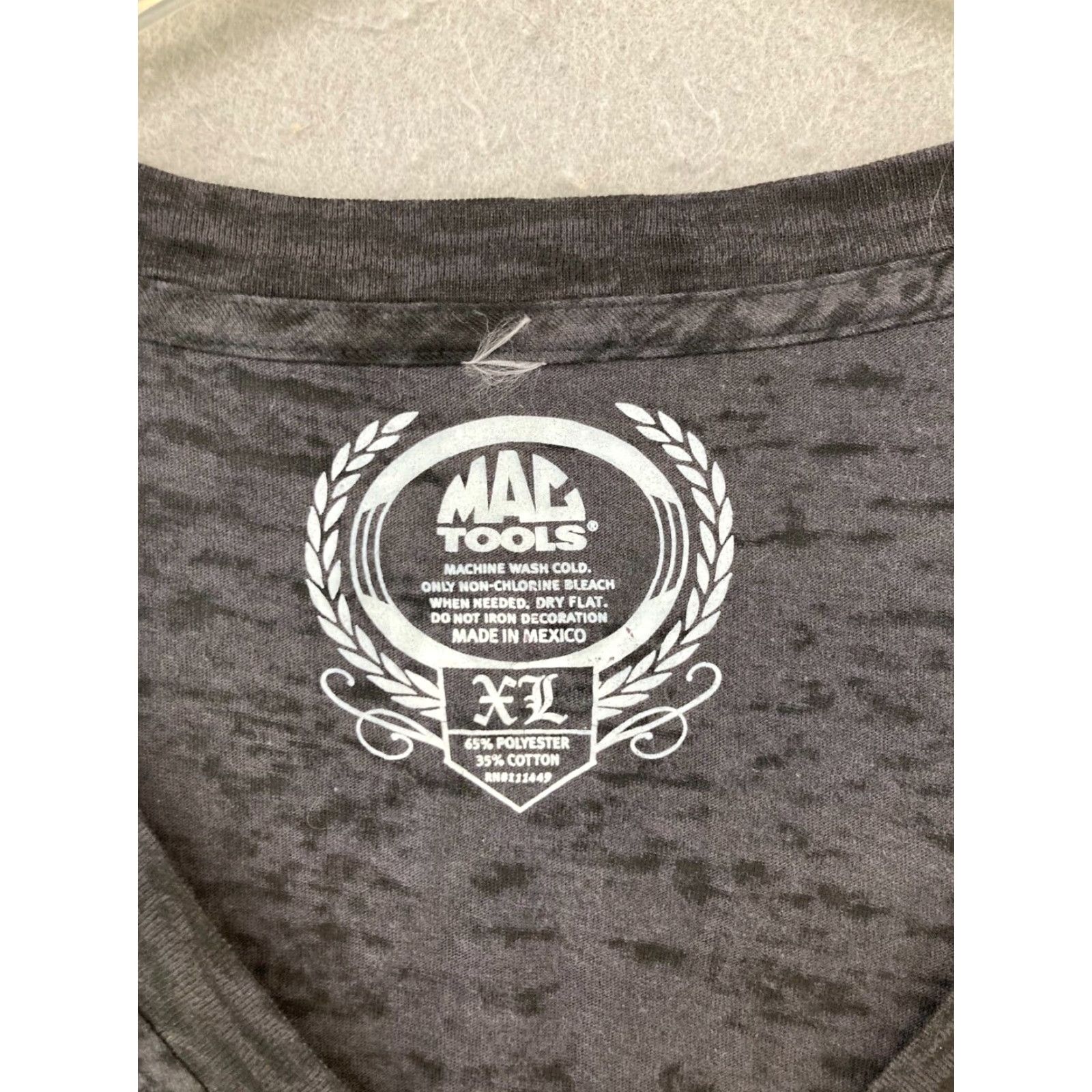 Vintage Mac Tools Womens Promo Shirt XL Black Wrenching For A Cure Breast Cancer Aware Size XL / US 12-14 / IT 48-50 - 5 Thumbnail