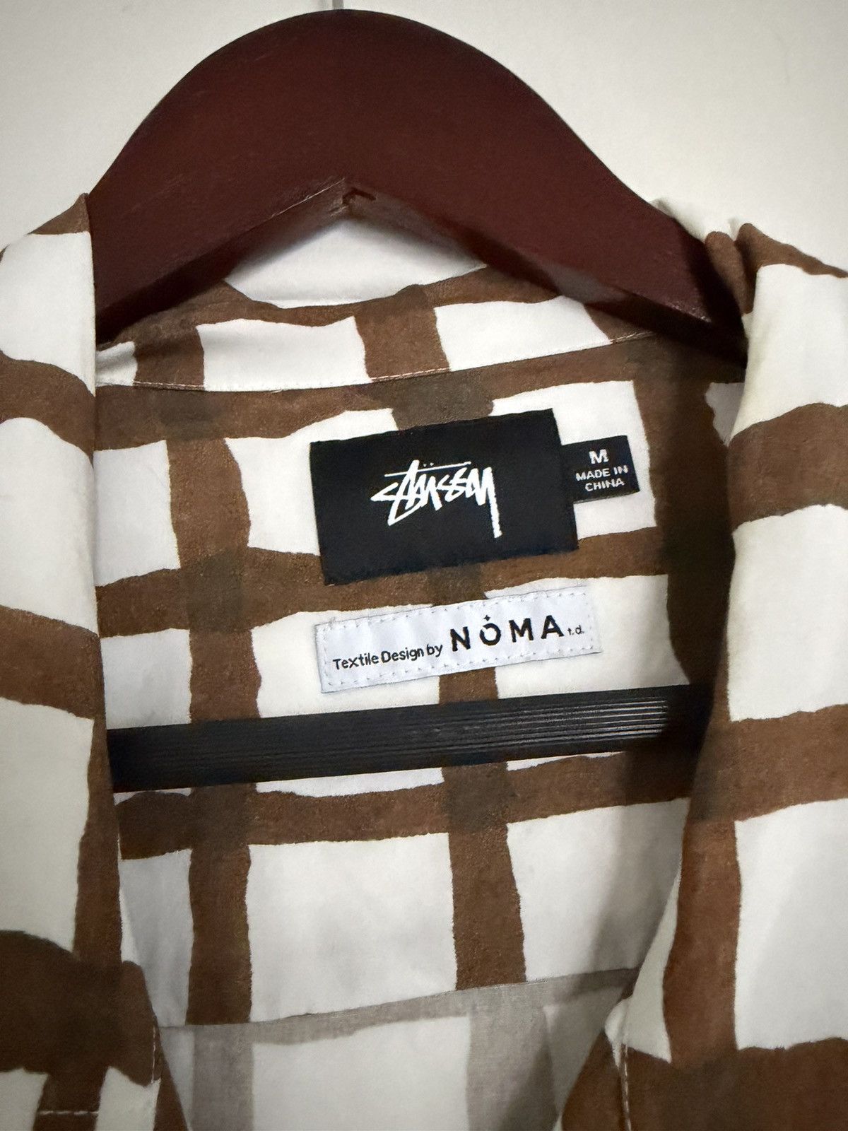 Stussy Stussy x noma hand painted tile shirt Size US L / EU 52-54 / 3 - 2 Thumbnail