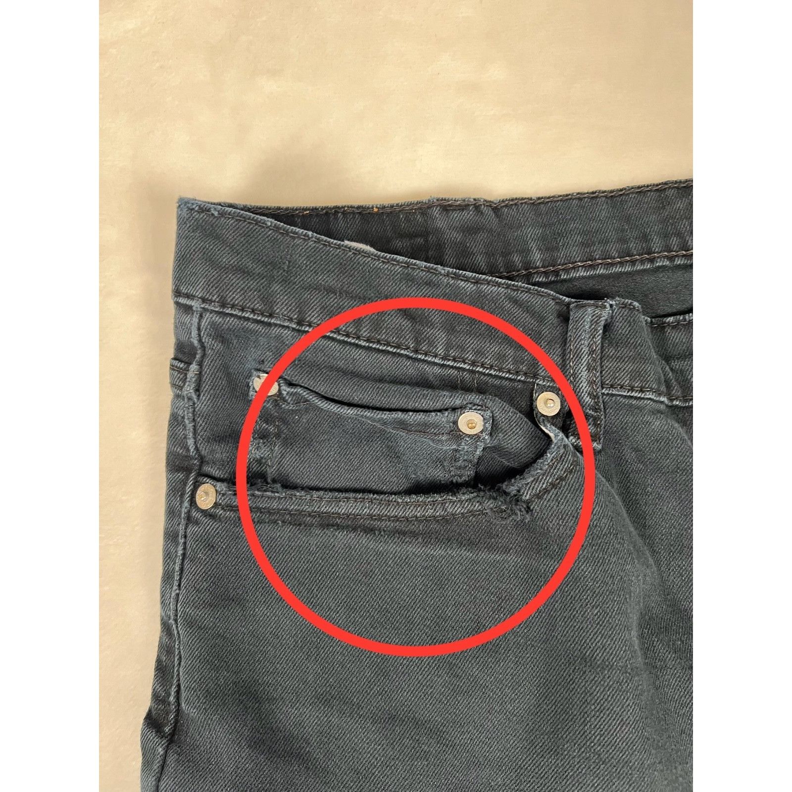 Levi's Levi’s 550 Black Denim Jeans Size 40x30 Faded Stained Grunge Size US 40 / EU 56 - 4 Thumbnail