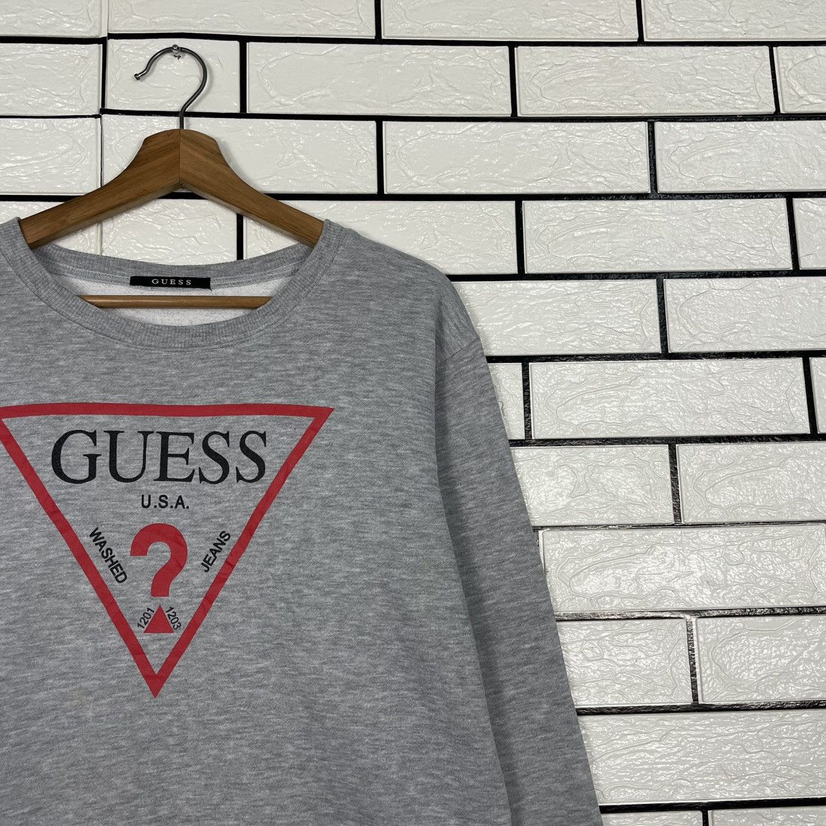 Guess Guess Big Logo Crewneck Sweatshirt Size US M / EU 48-50 / 2 - 5 Thumbnail