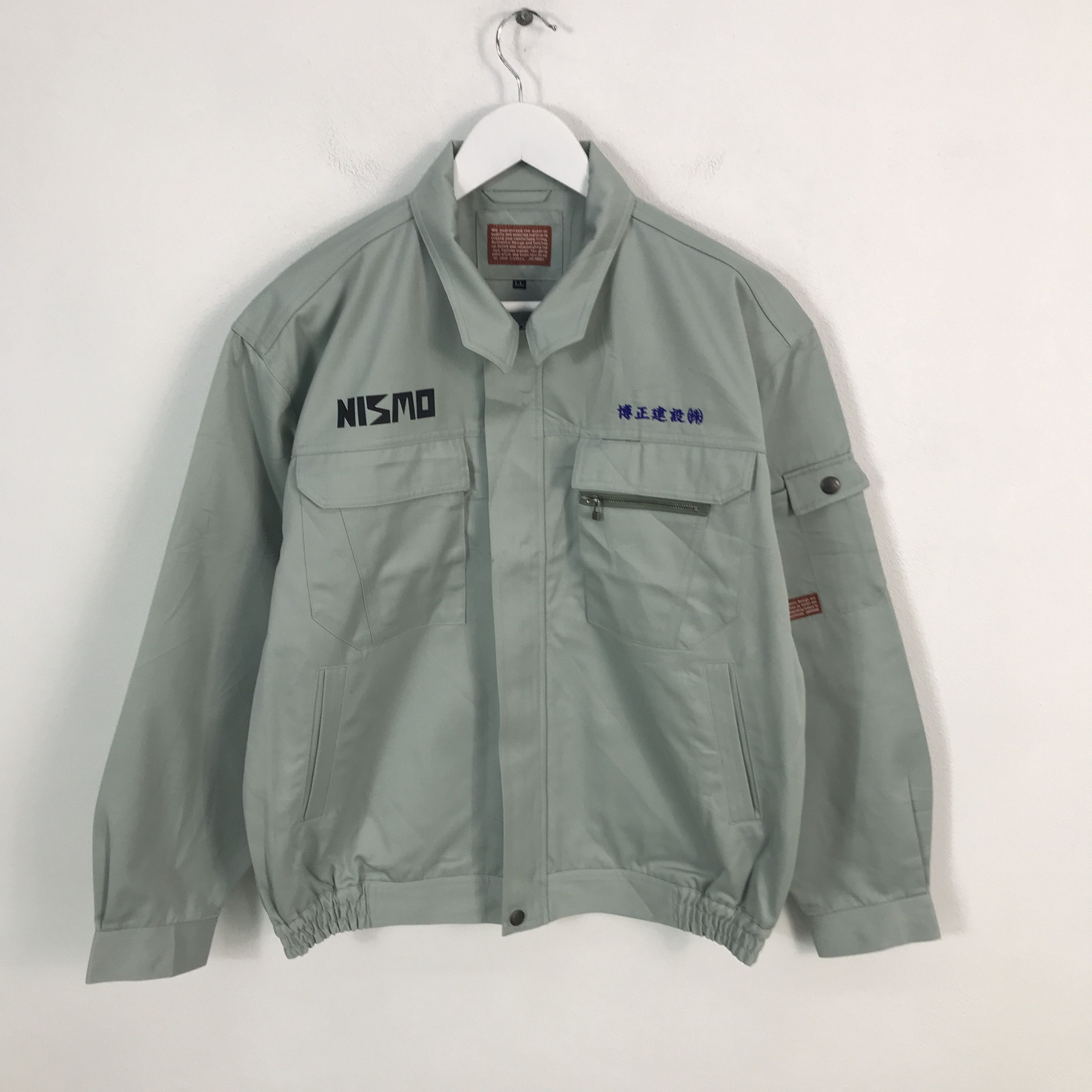Japanese Brand Nismo Racing Sport Custom Worker Uniform Jacket Size US L / EU 52-54 / 3 - 1 Thumbnail