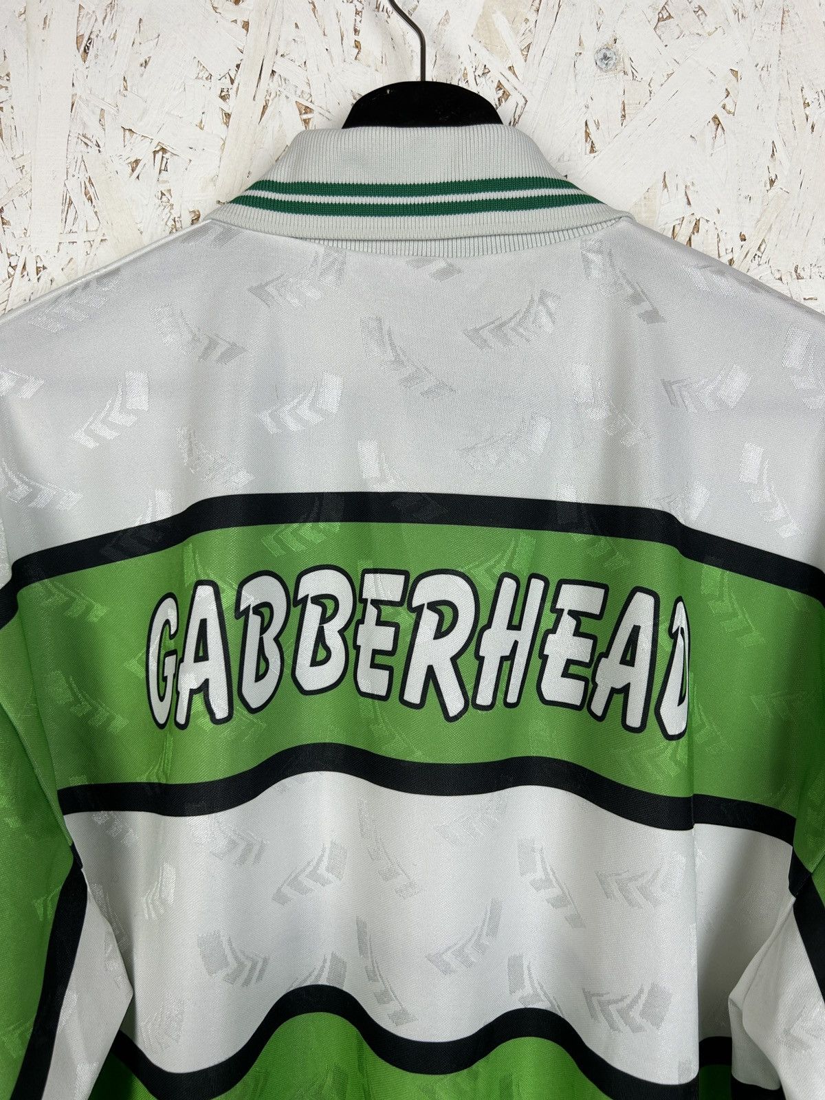 Vintage 90s Gabberhead Records Hardcore Techno Thunderdome Jersey Size US XL / EU 56 / 4 - 8 Thumbnail