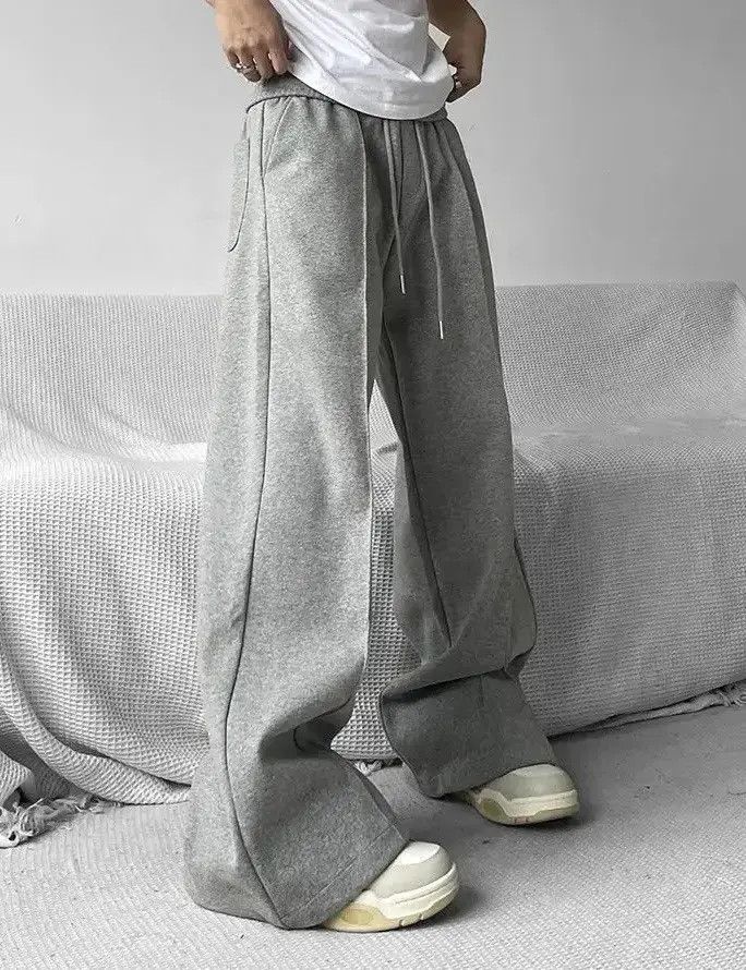 Japanese Brand Men Wide Leg Sweatpants Size US 32 / EU 48 - 6 Thumbnail