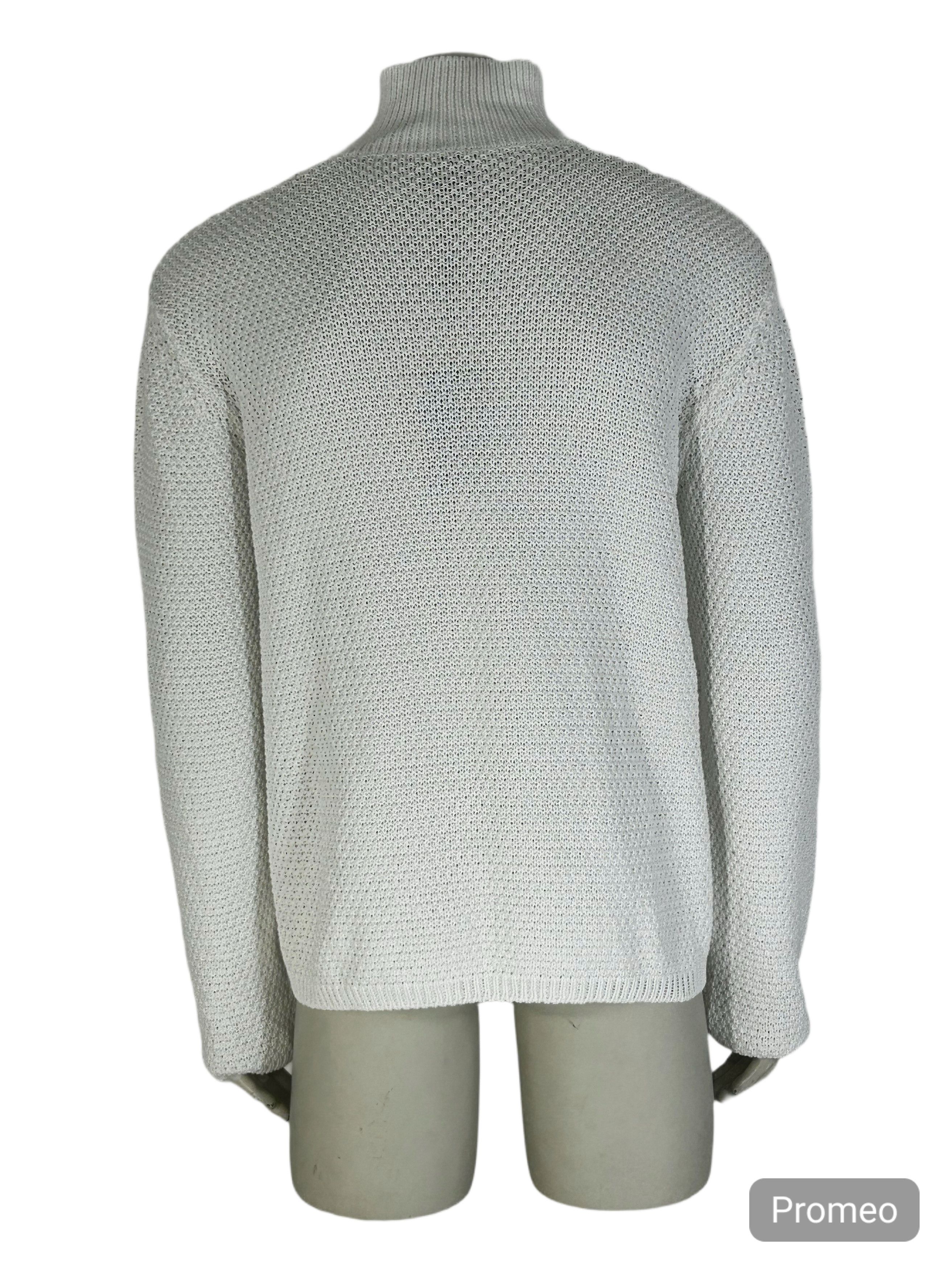 Fendi FENDI COTTON MESH SELLERIA ZIP THROUH KNIT Size US XXL / EU 58 / 5 - 3 Thumbnail