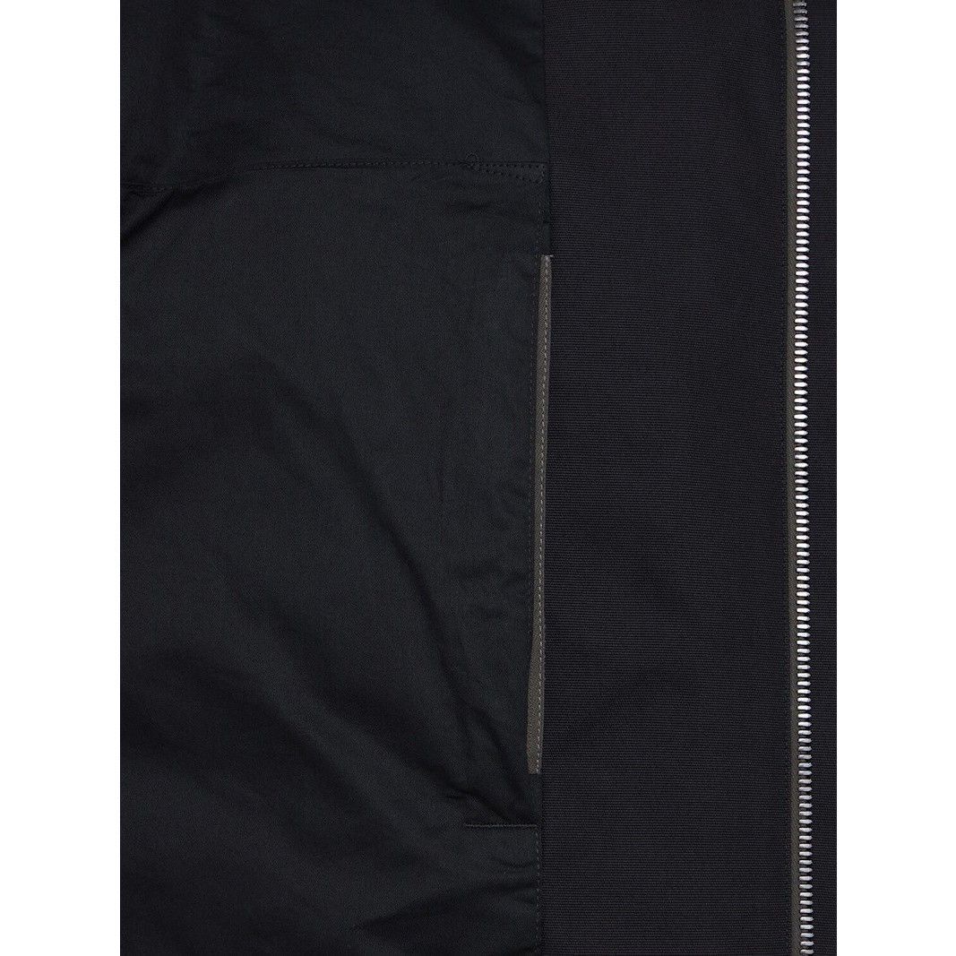 Rick Owens RICK OWENS Heizer Mac Black Cotton Blend Jacket New & Authen Size US XXL / EU 58 / 5 - 3 Thumbnail