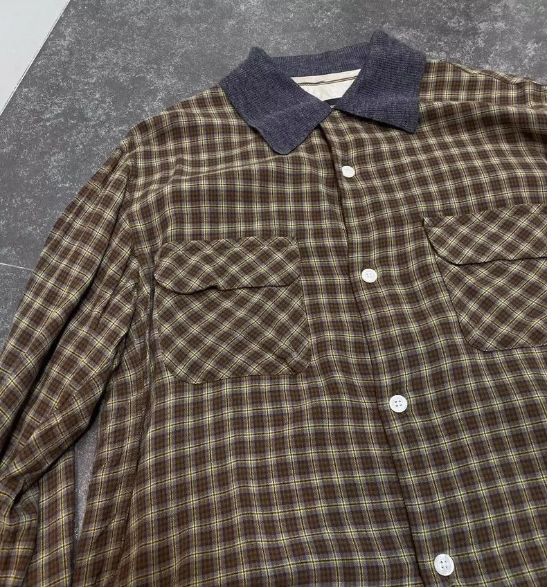 Undercover Undercover SizeOS plaid patched shirt Size US M / EU 48-50 / 2 - 2 Thumbnail