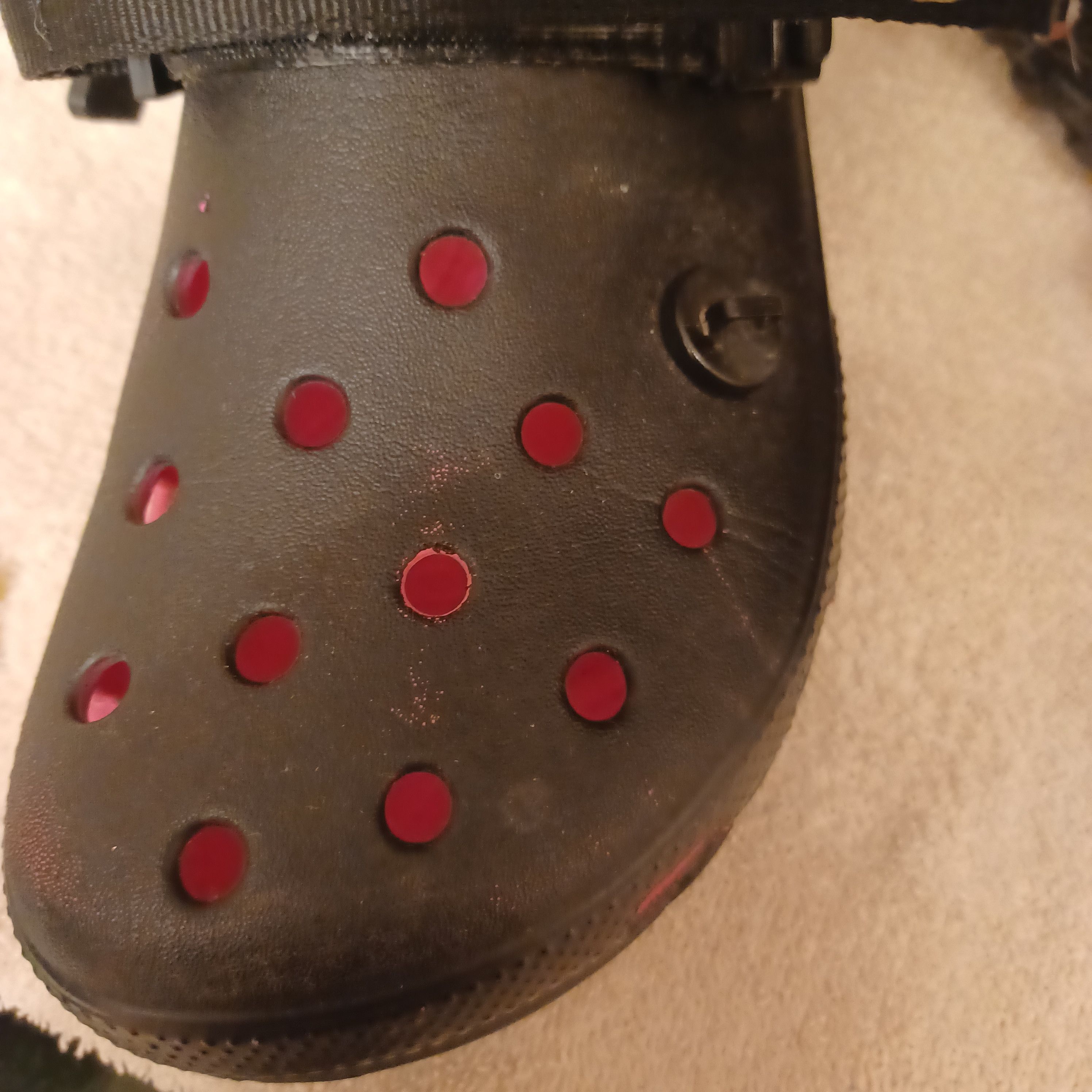 Crocs × POST&CO Posty & Co black crocs M8 W10 Size US 8 / EU 41 - 6 Thumbnail