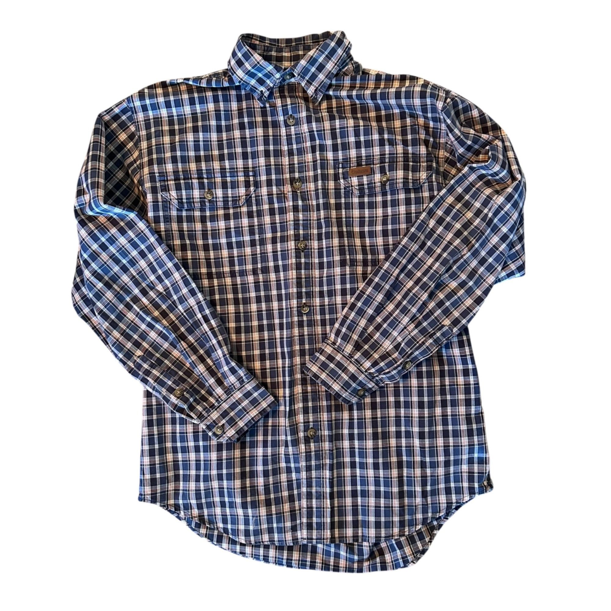 Carhartt Carhartt Blue Plaid Button Down Workwear Shirt M Size US M / EU 48-50 / 2 - 1 Thumbnail