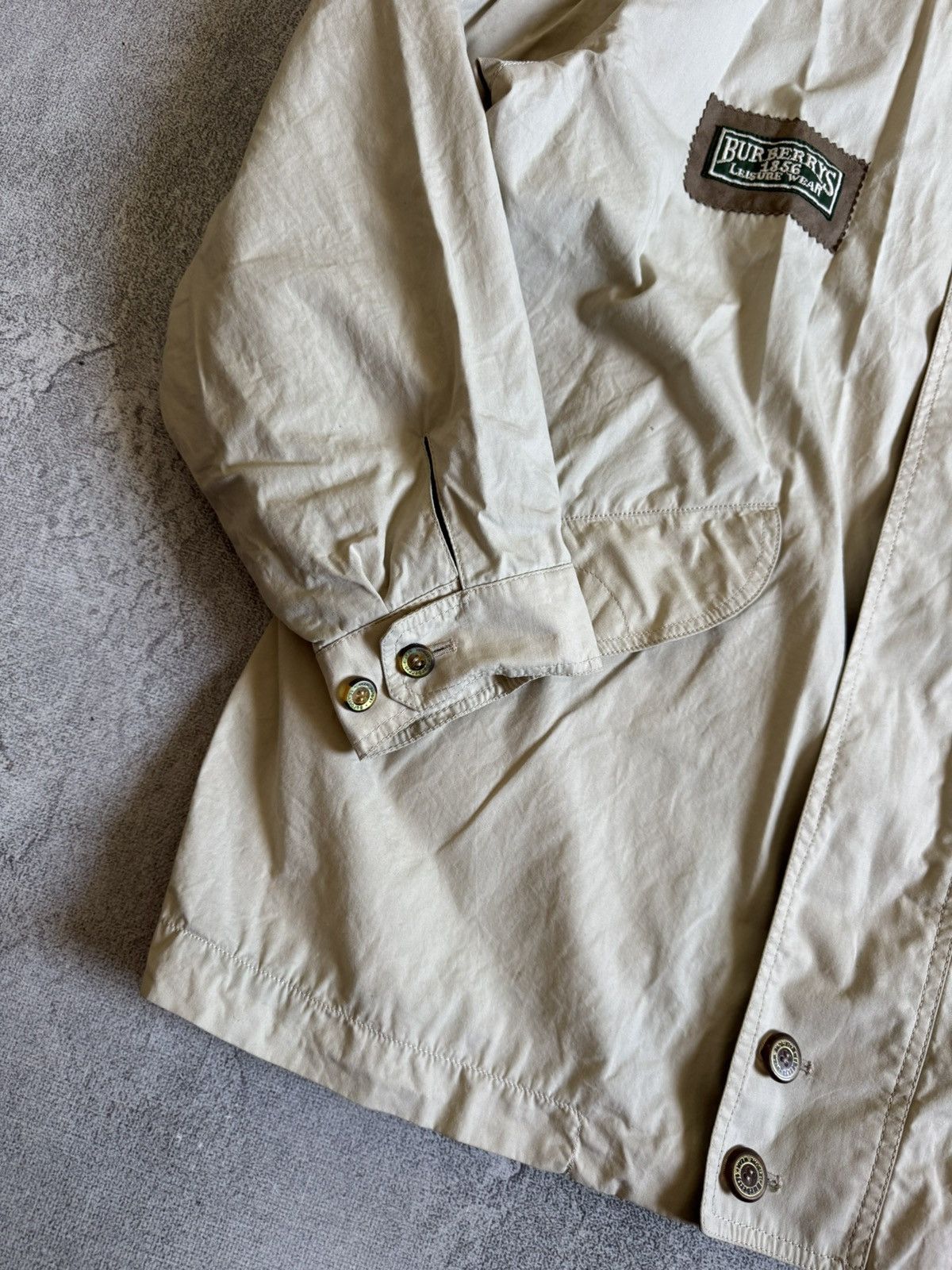 Burberry Vintage Burberry Trench Button Zip Coat Nova Check Jacket Size US XL / EU 56 / 4 - 8 Thumbnail