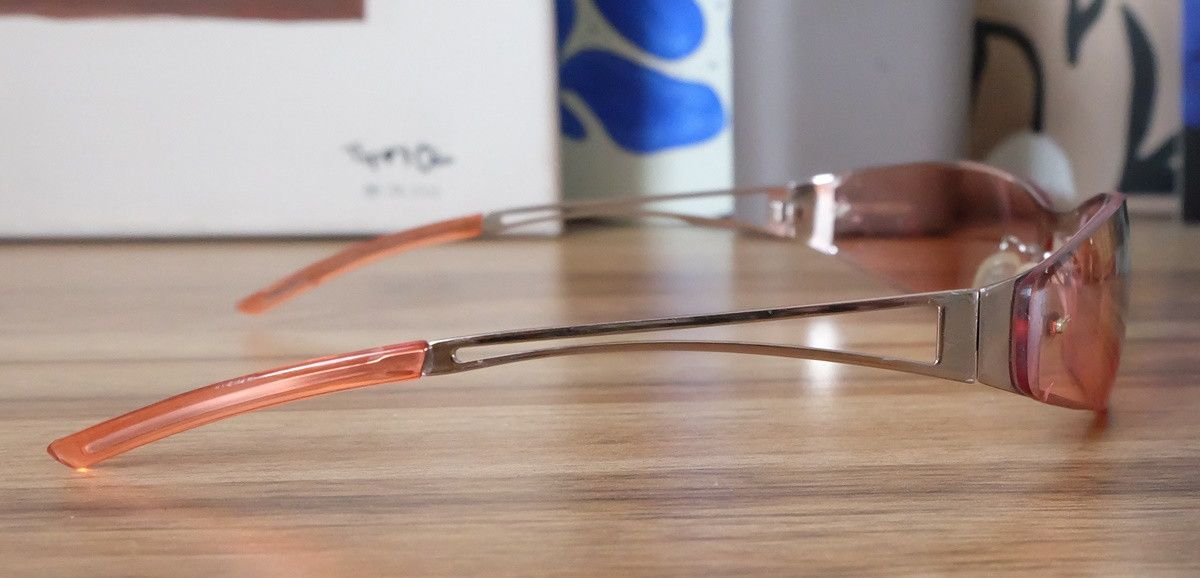 Designer Inkognito Rimless Y2K Sunglasses Size ONE SIZE - 6 Thumbnail