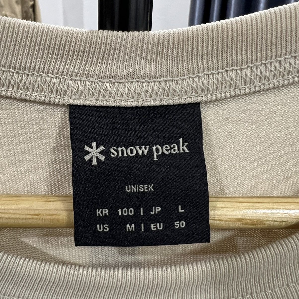 Snow Peak Snow Peak Pocket Tee Long Sleeve Size US M / EU 48-50 / 2 - 4 Thumbnail