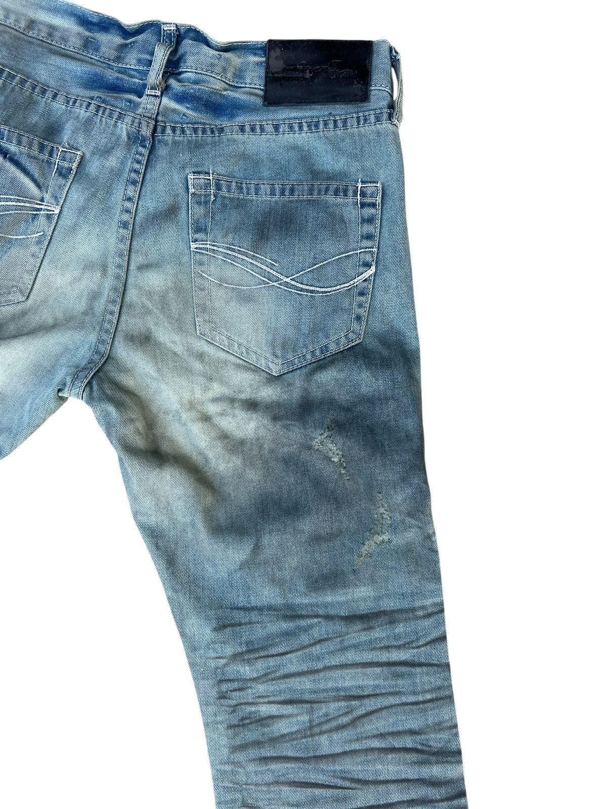 Vintage CavariA Japan Mud Denim Clawmark Bootcut Jeans Size US 30 / EU 46 - 16 Thumbnail