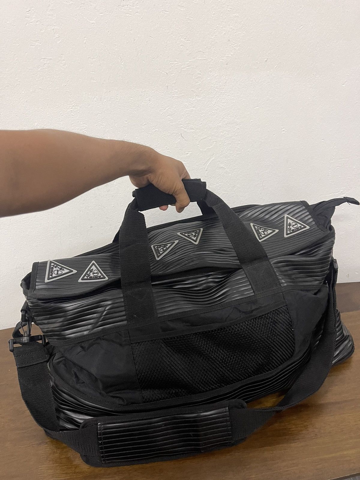 Japanese Brand ARISTRIST JAPAN all black travel bag Size ONE SIZE - 4 Thumbnail