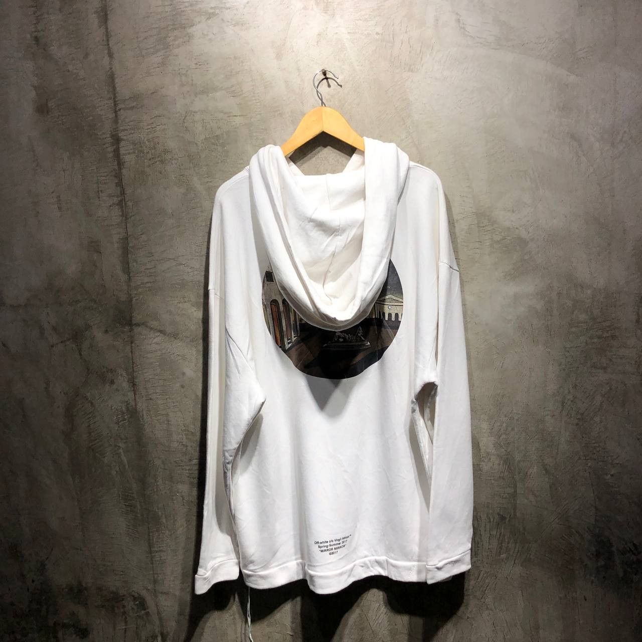 Off-White Giorgio De Chirico Mirror Mirror hoodie fit 3XL