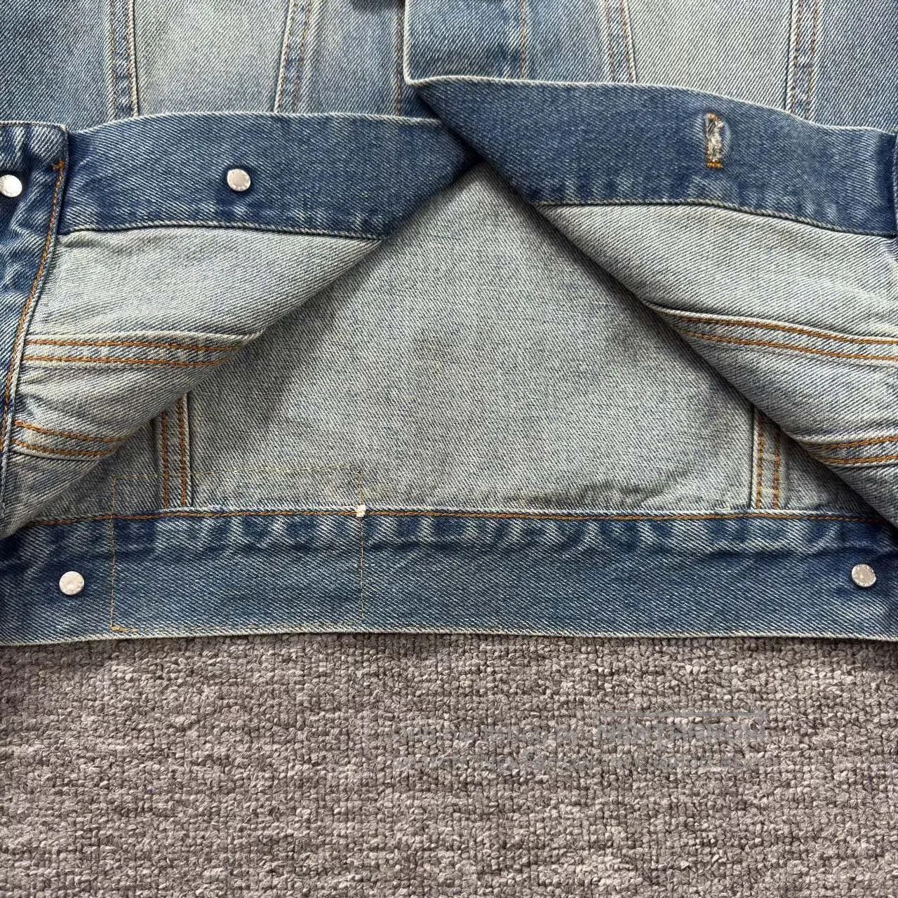 Prada Prada 2023 Blue Denim Jacket. Size US S / EU 44-46 / 1 - 7 Thumbnail