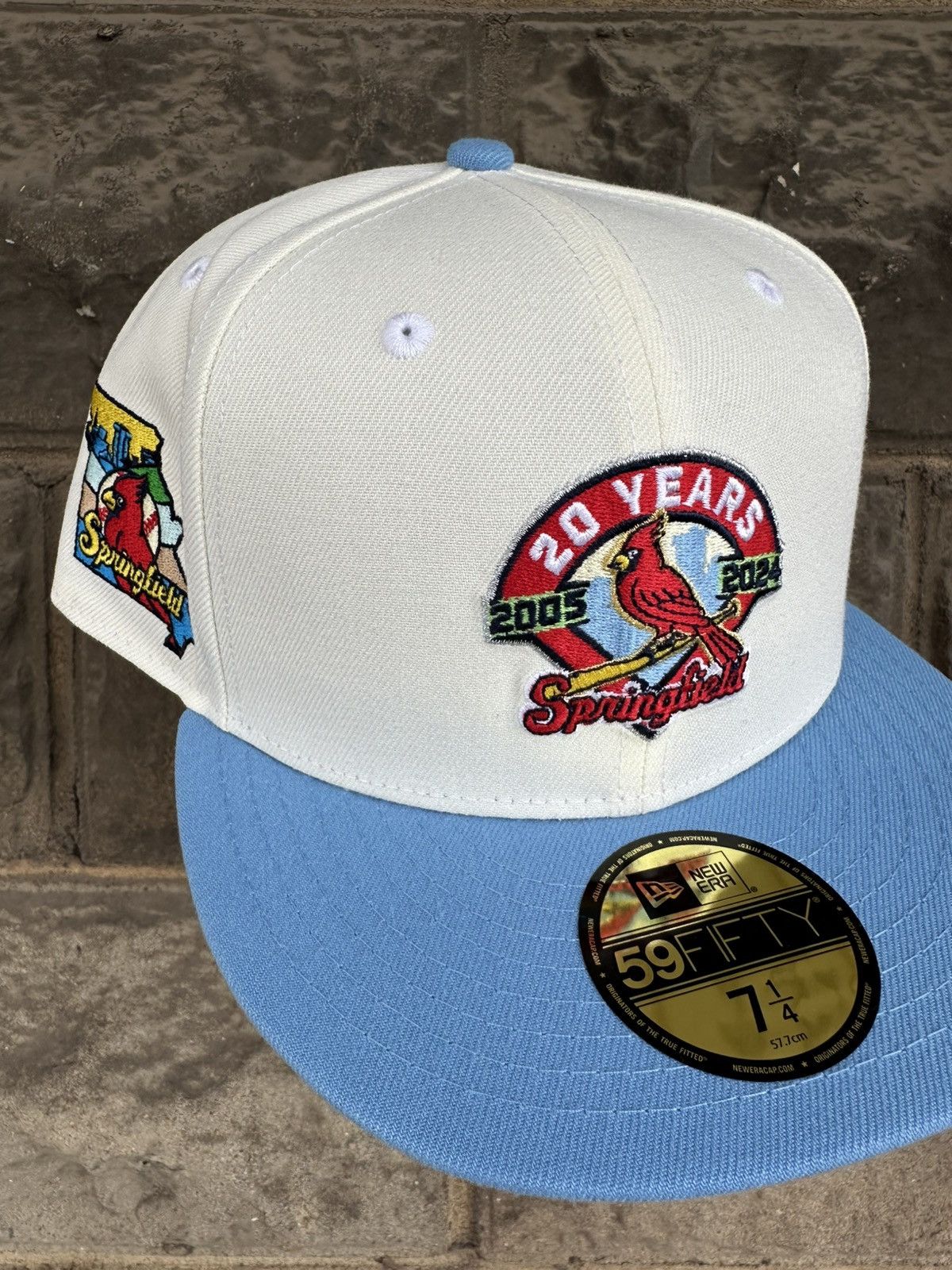 MLB × New Era × Supreme 7 1/4 SPRINGFIELD CARDINALS NEW ERA FITTED CAP Size ONE SIZE - 1 Thumbnail