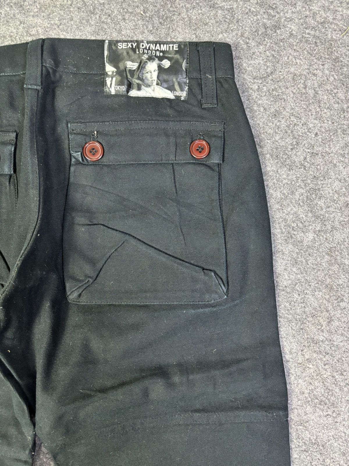 Japanese Brand Rare SEXY DYNAMITE Seditionaries Punk Skinny Pant K161 Size US 31 - 10 Thumbnail