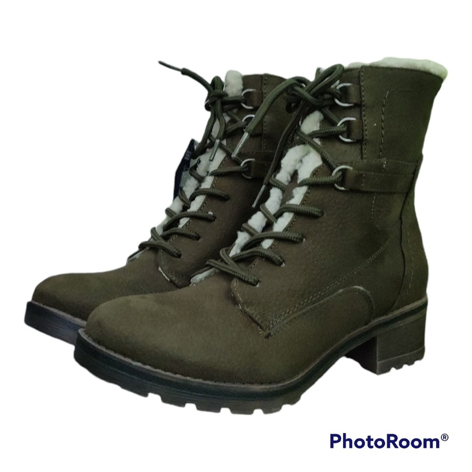 Sonoma Sonoma Goods For Life Platypus Sherpa-Lined Combat Boots 6.5 Size US 6.5 / IT 36.5 - 2 Thumbnail