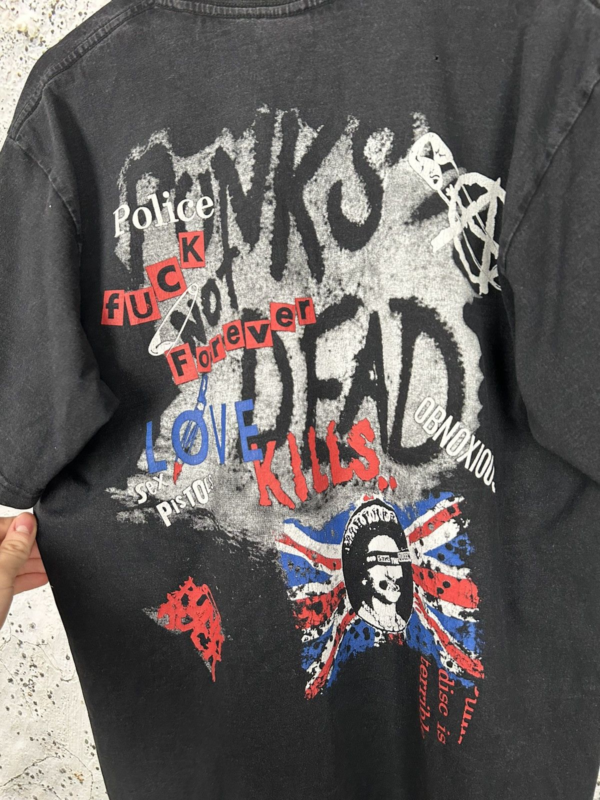 Band Tees Vintage Sex Pistols Sid Vicious Punk Rare Rock Band Tee 90s Size US L / EU 52-54 / 3 - 6 Thumbnail