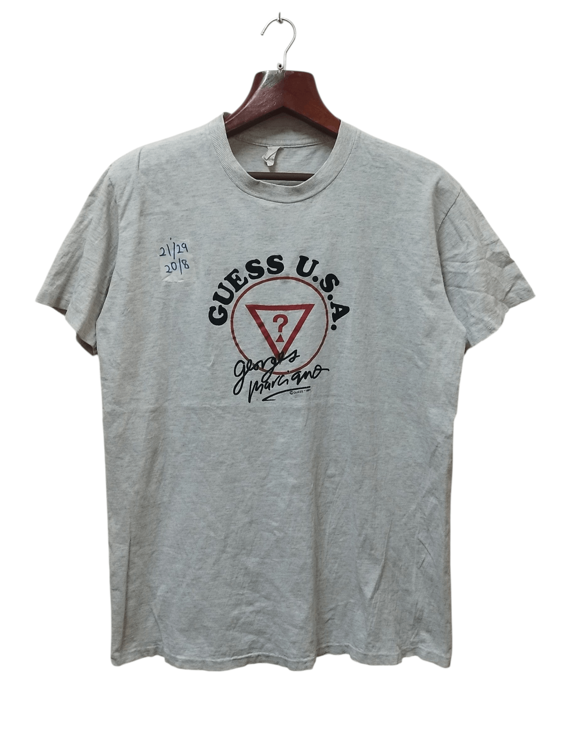 Guess Vtg 90's Guess USA Georges Marciano T-shirt Size US L / EU 52-54 / 3 - 1 Thumbnail