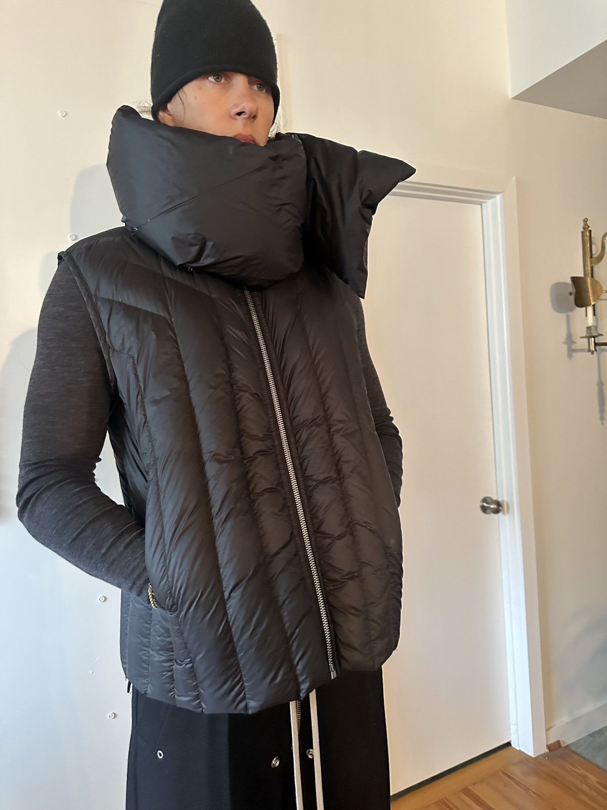 Rick Owens FW23 Rick Owen’s Luxor Puffer Vest Size US M / EU 48-50 / 2 - 6 Thumbnail