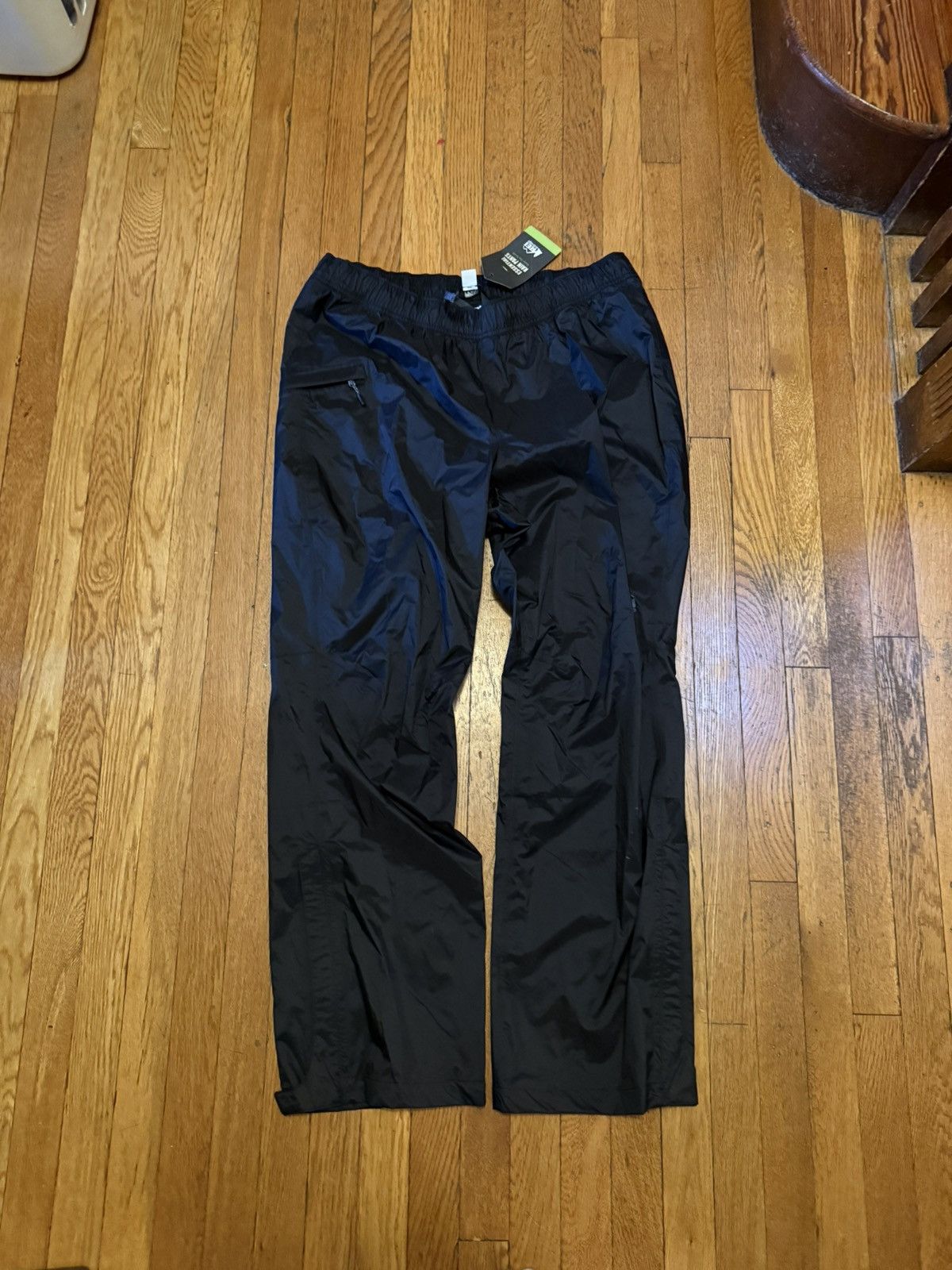 Rei REI Black Rain Pants Size US 34 / EU 50 - 1 Thumbnail