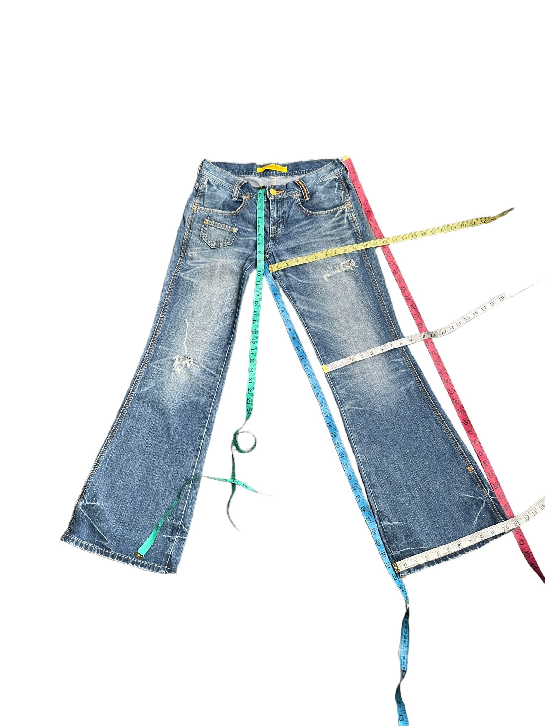 Levi's Levis Flare Distresed Denim Size 32" / US 10 / IT 46 - 4 Thumbnail