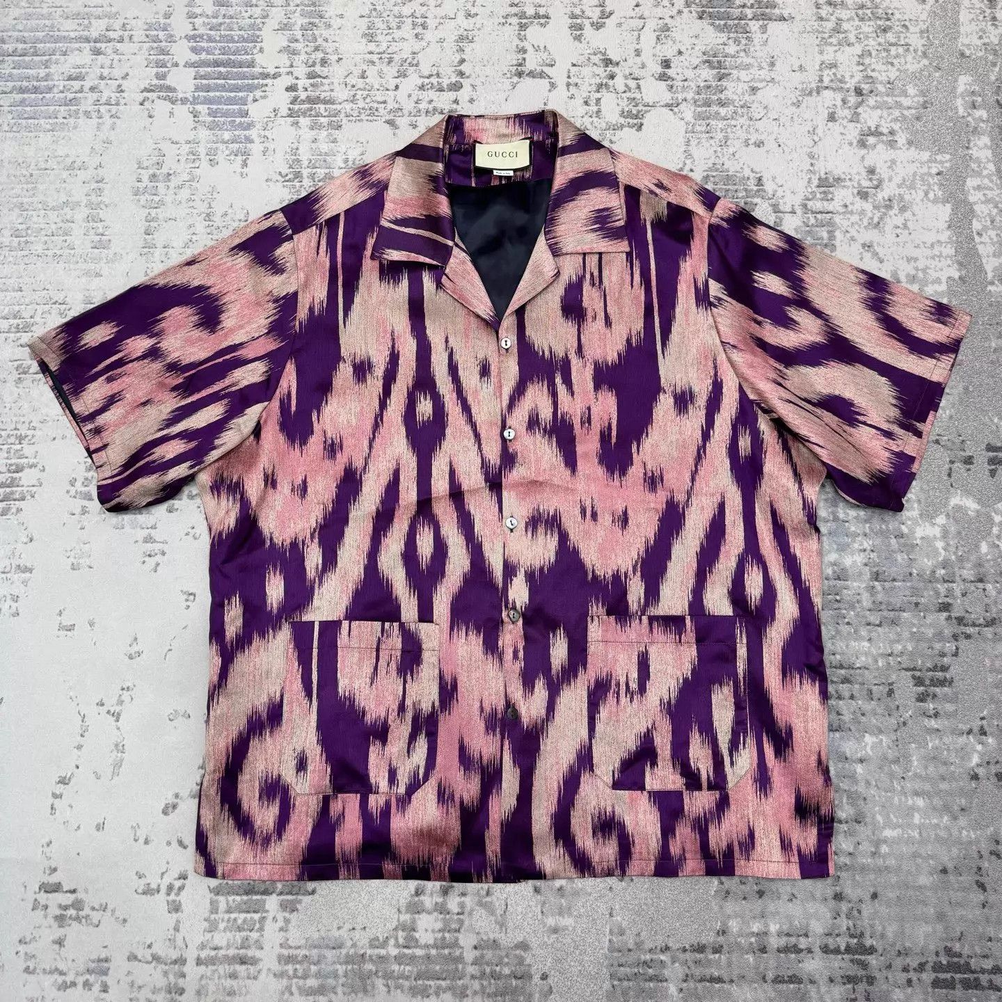 Gucci Gucci Silk-Linen Blend Shirt 46 EU Size US S / EU 44-46 / 1 - 1 Thumbnail