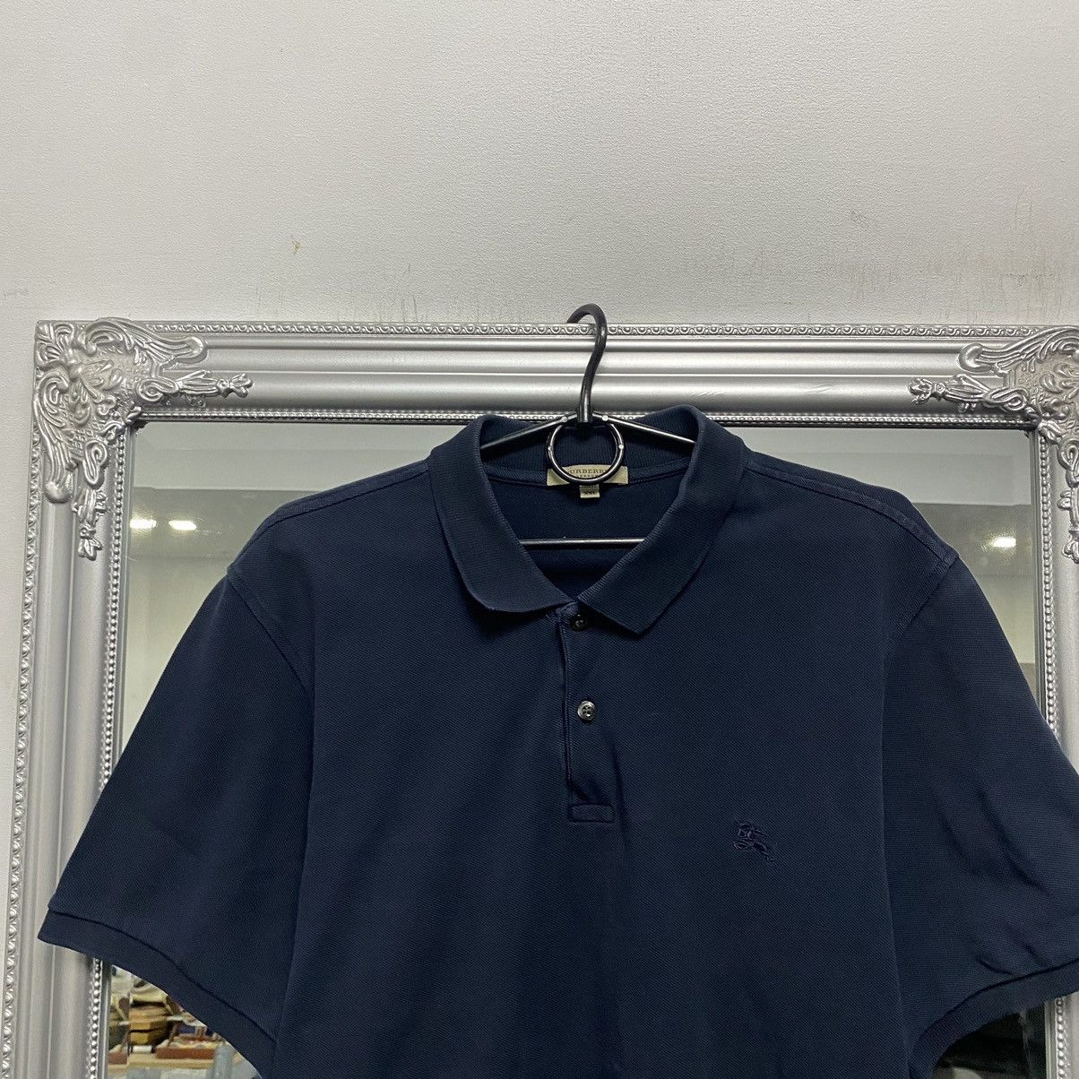 Burberry Vintage Burberry Polo Shirt Size US XXL / EU 58 / 5 - 2 Thumbnail