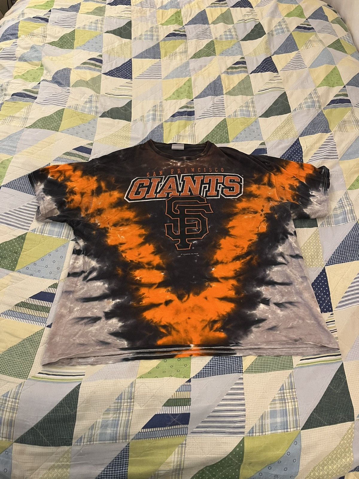 sf giants tie dye shirt