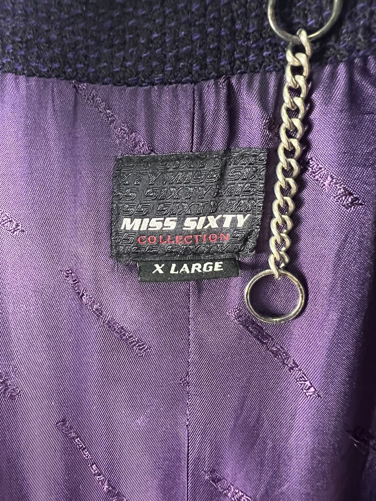 Miss Sixty 🔥 Heavy Long Jacket Miss Sixty Avant Garde Style - XL Size M / US 6-8 / IT 42-44 - 9 Thumbnail