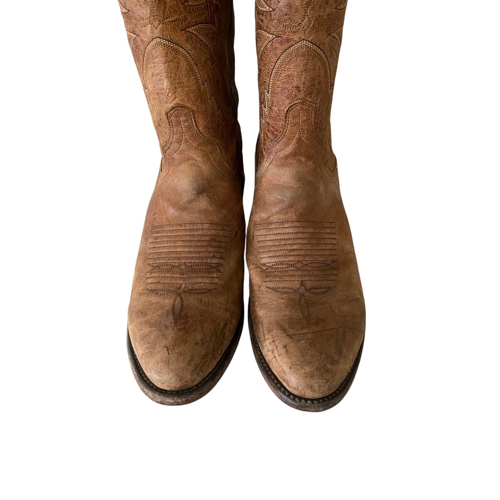 Lucchese Lucchese Crayton Mad Dog Goat Western Boots Size:7.5 B Size US 7.5 / EU 40-41 - 2 Thumbnail