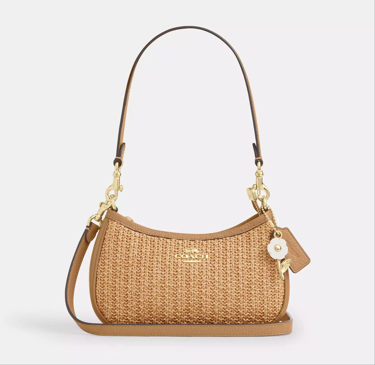 Coach NWT Coach Teri Mini Crossbody Bag CDW66 Toast Size ONE SIZE - 9 Thumbnail