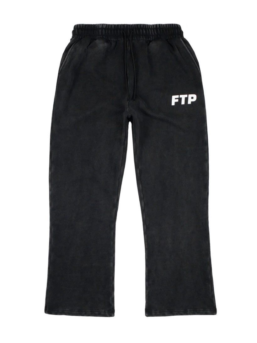 Fuck The Population FTP Overdyed Logo Sweatpants Size US 32 / EU 48 - 1 Thumbnail