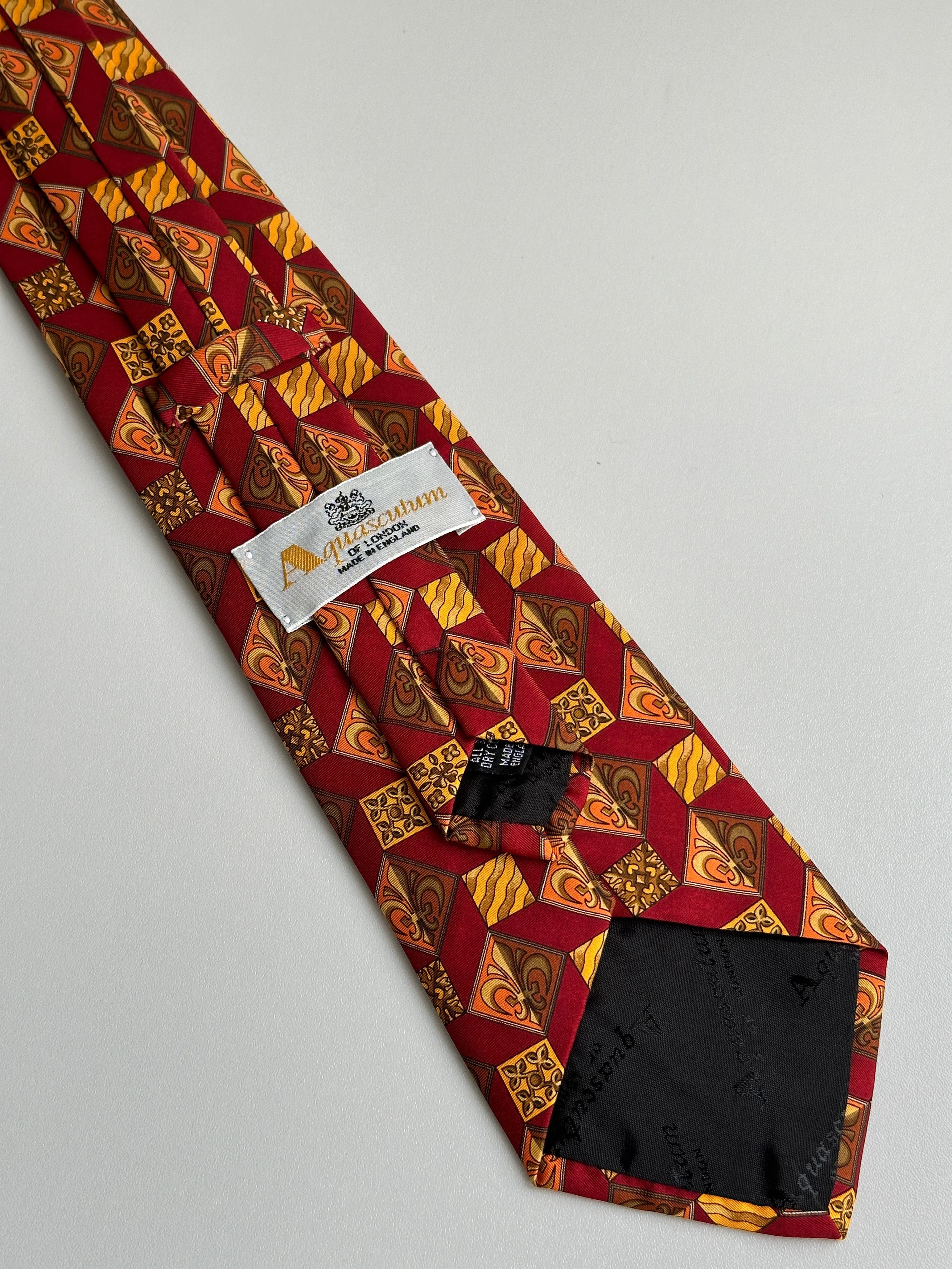 Aquascutum × Vintage Vintage Aquascutum Silk Tie Size ONE SIZE - 3 Thumbnail