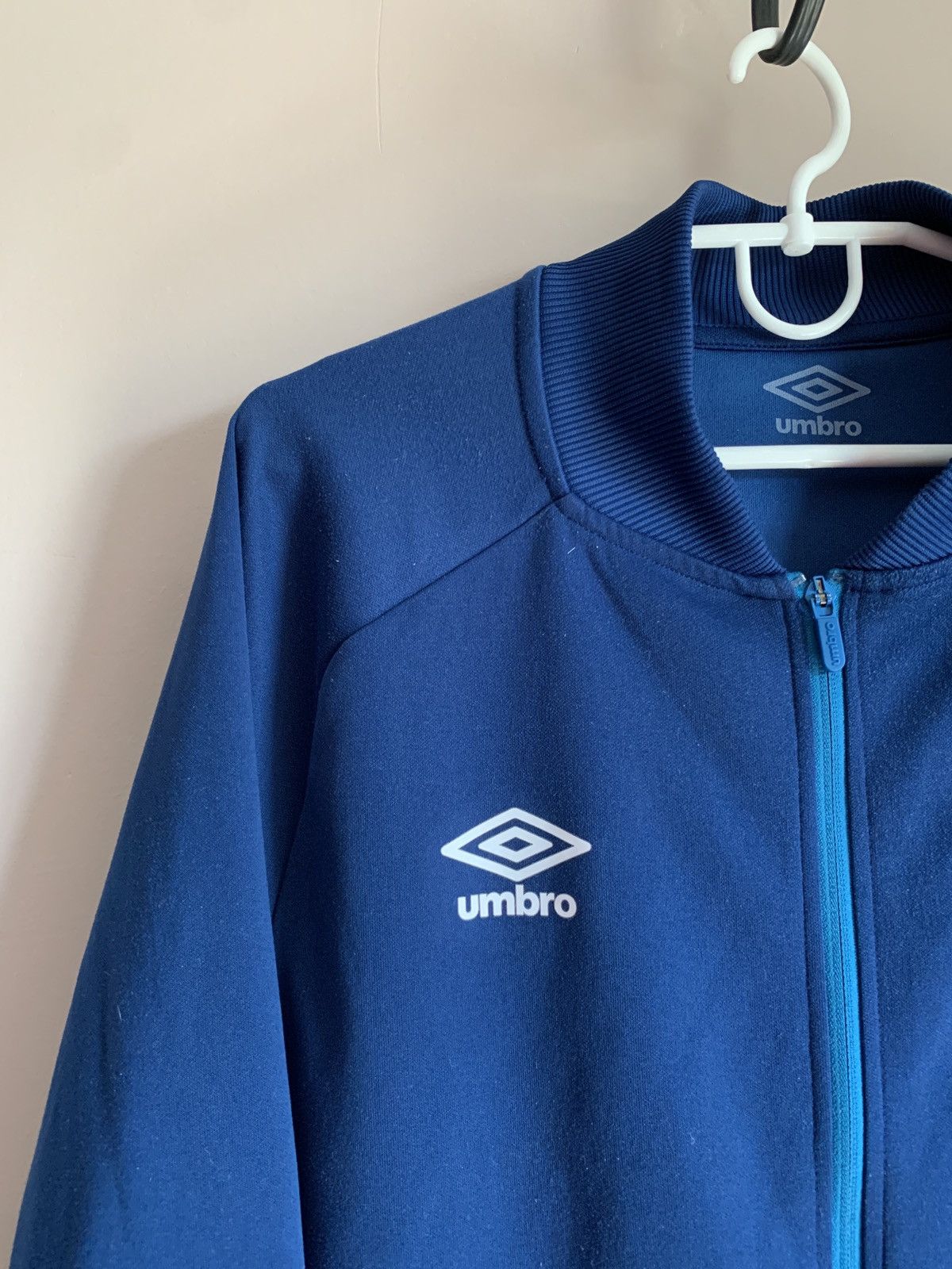 Umbro Linfield Full Zip Football Jacket Nike Soccer Size XL Size US XL / EU 56 / 4 - 4 Thumbnail