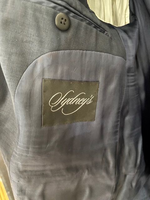 Other Sydney's Navy Blue Suit - size 40 (made in Canada) Size 40S - 3 Thumbnail