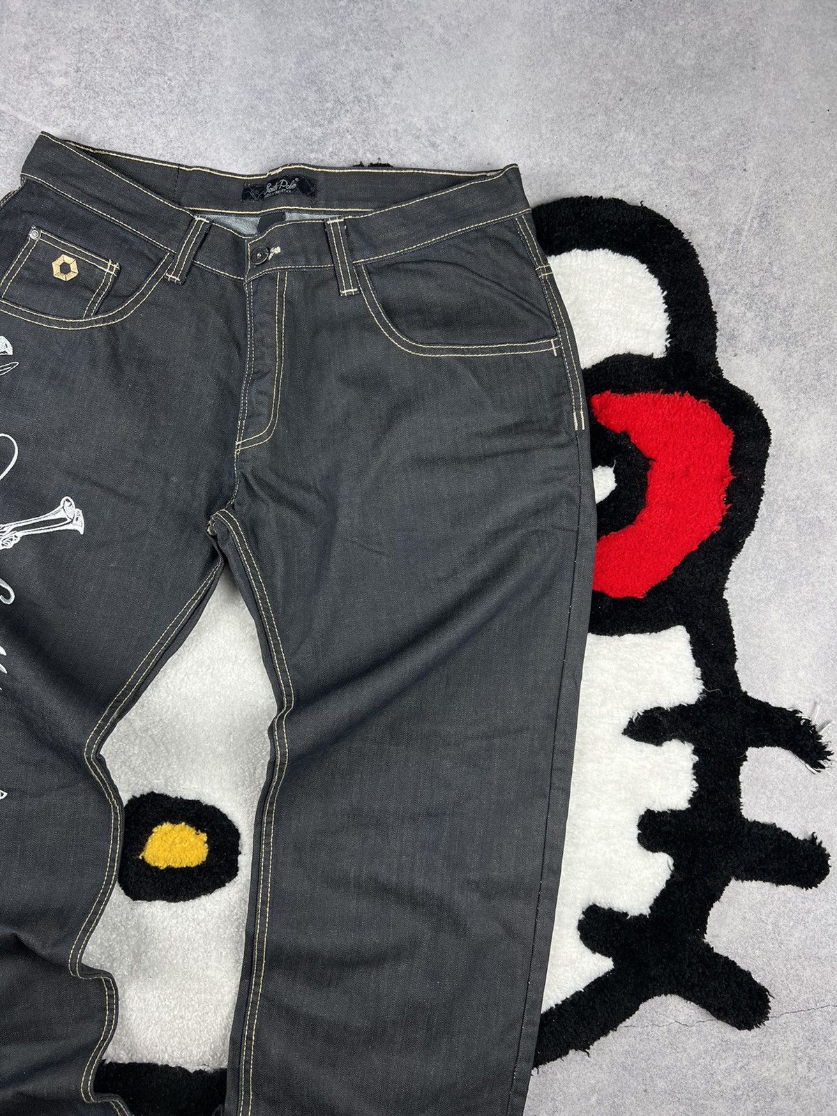 Southpole Vintage SouthPole Baggy Rap Embroidery Logo Y2K Jeans Size US 36 / EU 52 - 9 Thumbnail